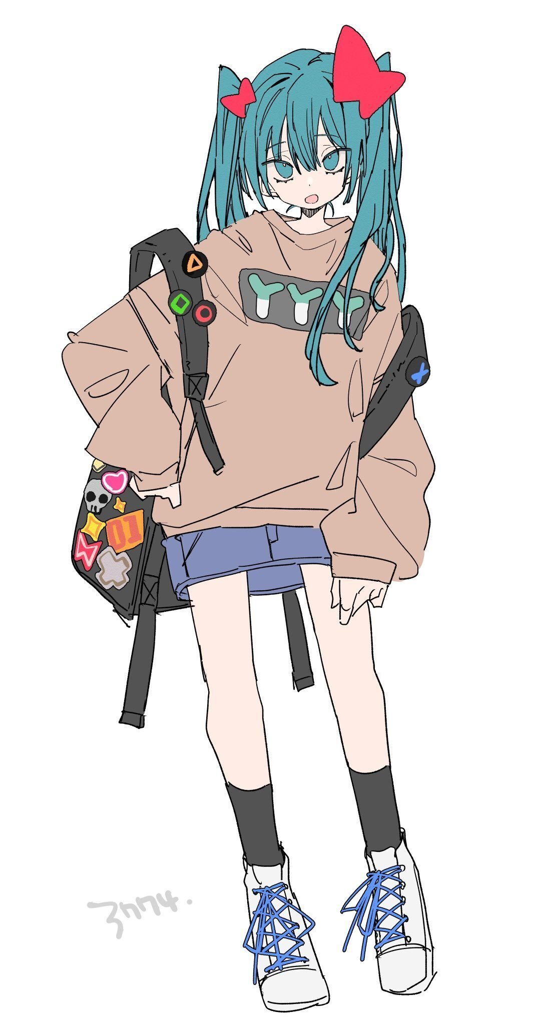 ベビーグッズも大集合 3774.さんとお話ししてみた｜阿修 イラスト