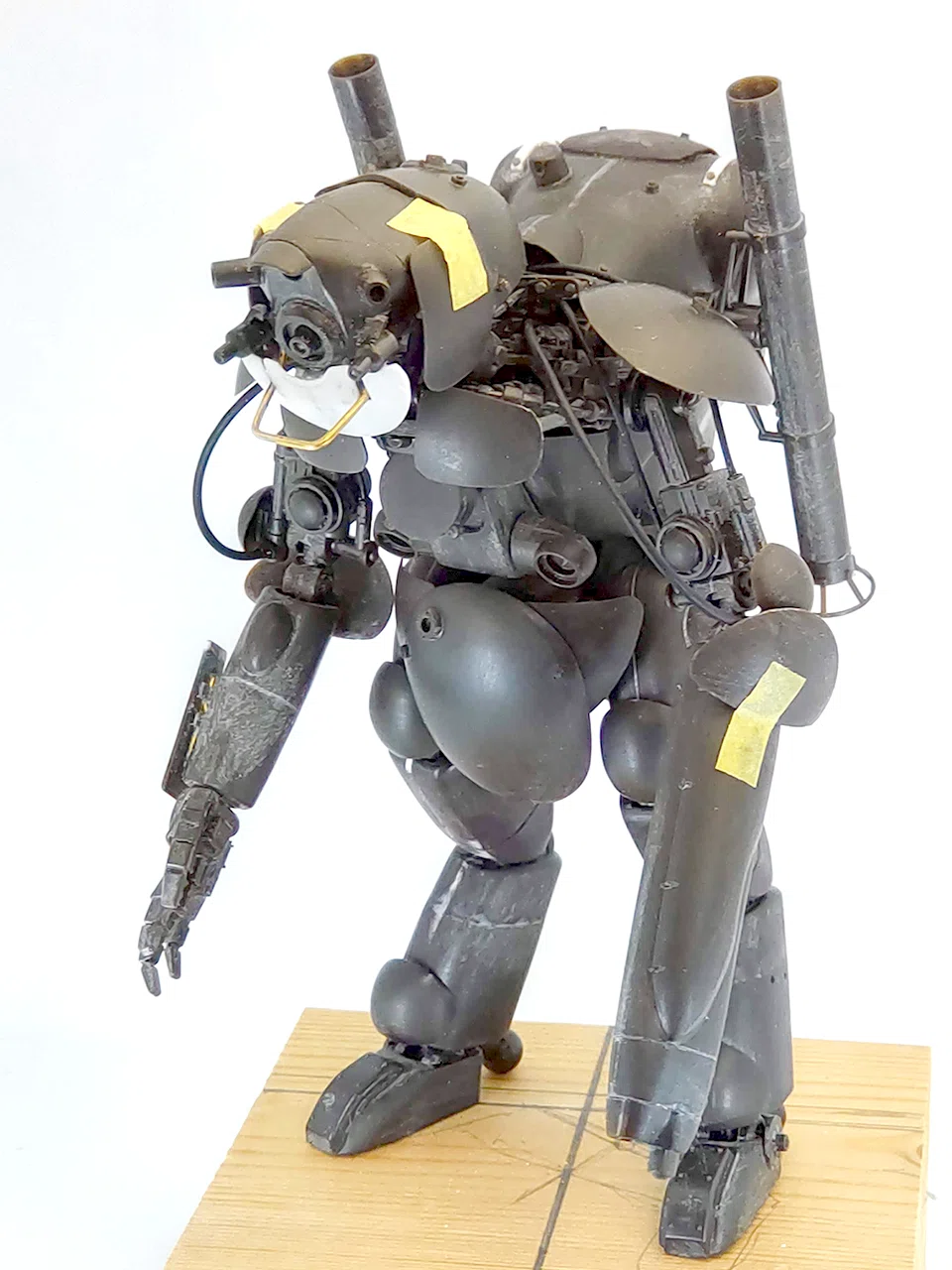 最後の工作をして塗装直前まで持って行く [#4 Ma.K. グローサーフント