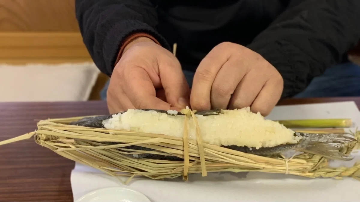 コノシロなれずしの作り方【祭り・実食編】 〜三重県伊賀市音羽 佐々神社の神饌〜|松本聖子【発酵と離島】