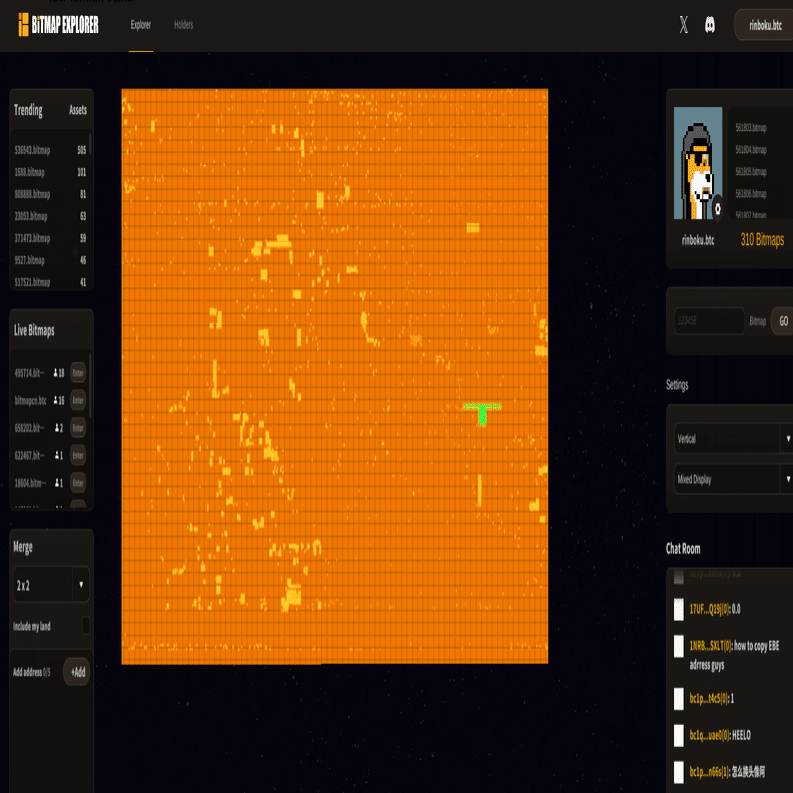 bitmapを1個保有する