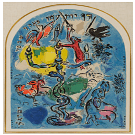 マルク・シャガール】 版画 / リトグラフ 「エルサレムの窓」 査定