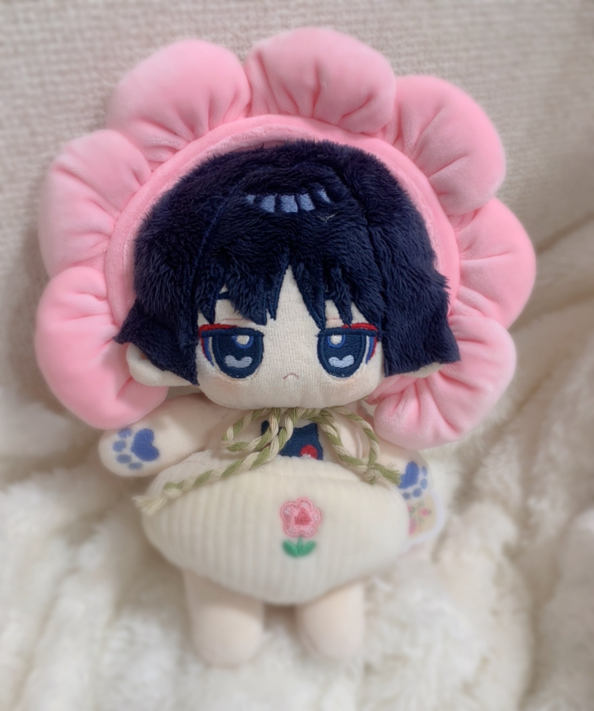 青いちごねこちゃん💙🍓 サイズ② モデル にじぬい ロウさん