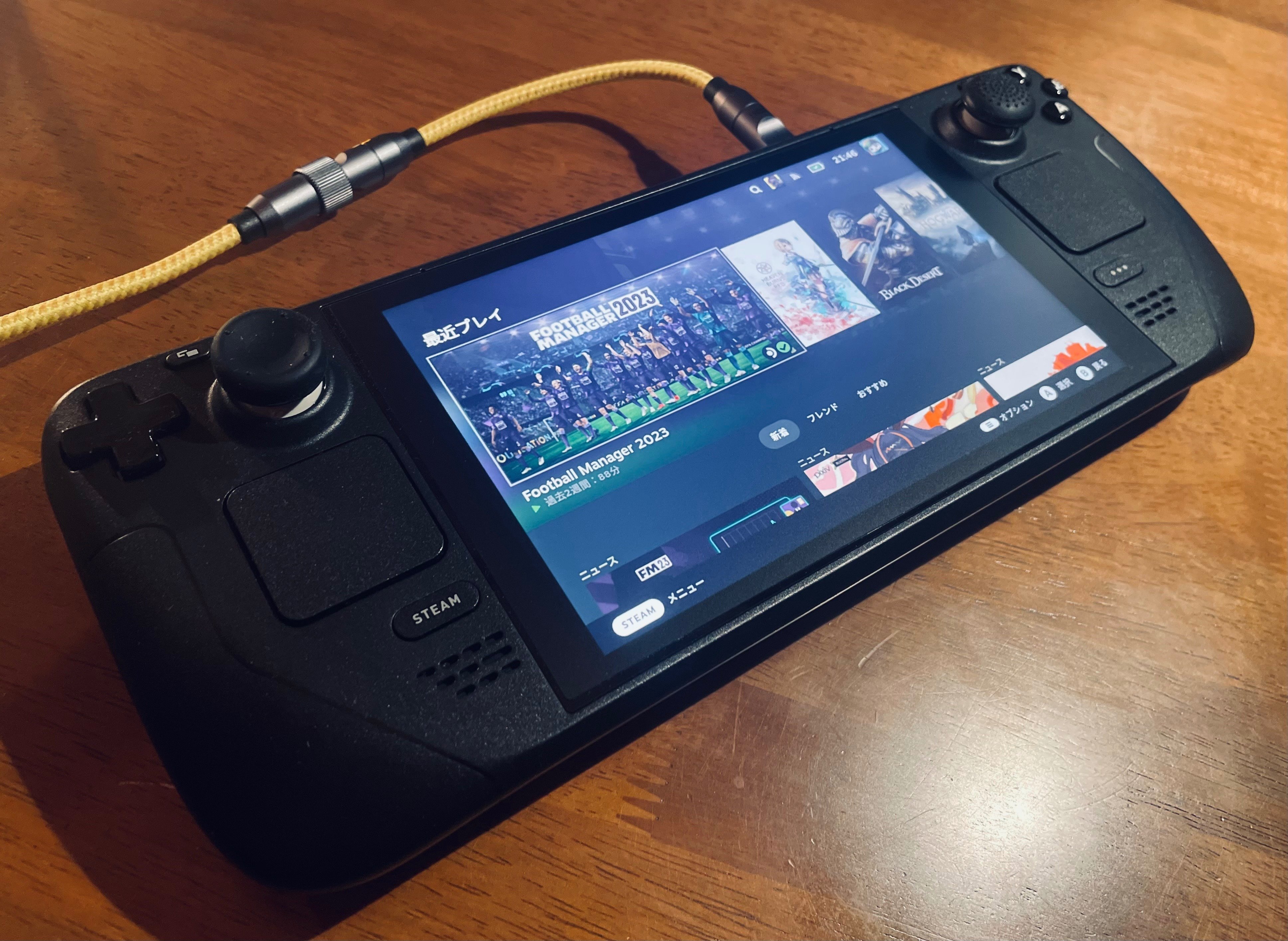 SteamDeck 巡らせ スチームデック256GBモデル メモリSSD 512GB