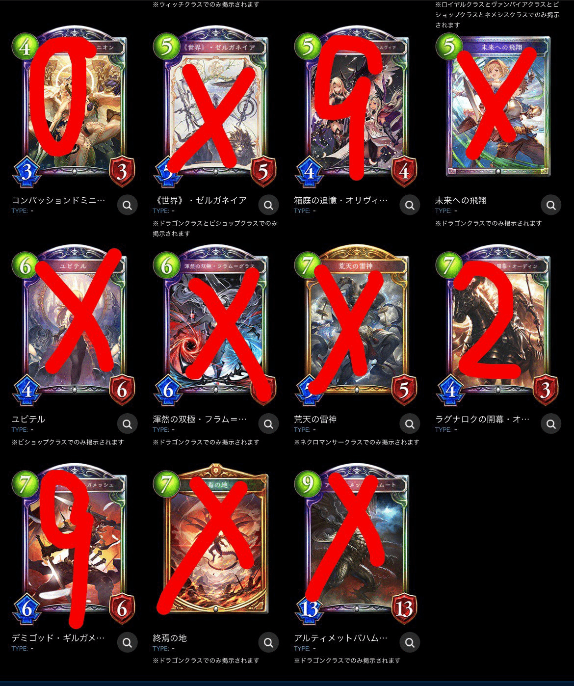 WINTER CUP 2023 オールスター2Pick蓮華点数表 ｜蓮華