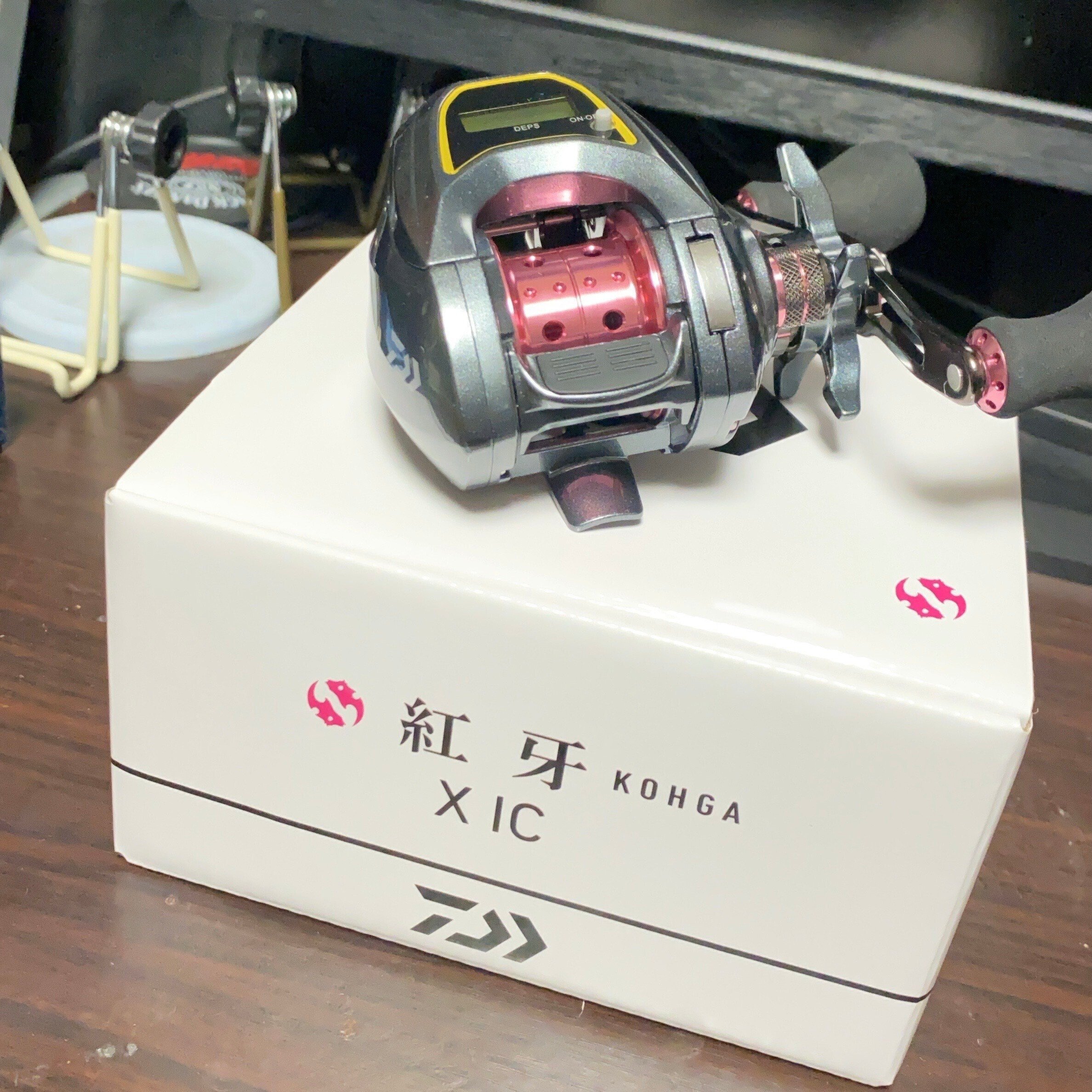 改造】DAIWA(ダイワ)紅牙 X ICにドラグクリッカー追加してみた 改造】DAIWA(ダイワ)紅牙 X ICにドラグクリッカー追加してみた