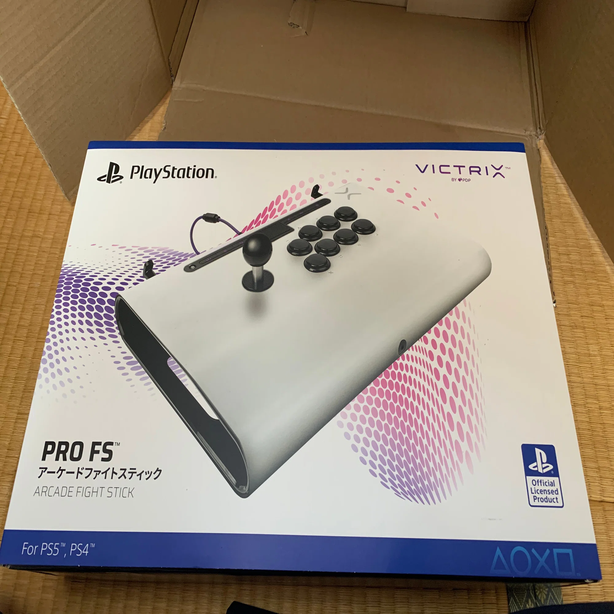 アケコンをカスタムした話⑩～Victrix 『Pro FS』編（ENTH 『KRMボタン 