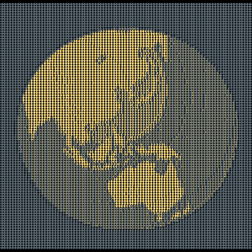 🌝絵文字の月で繊細な絵を描くで🌚｜プラセボ・グラピクス