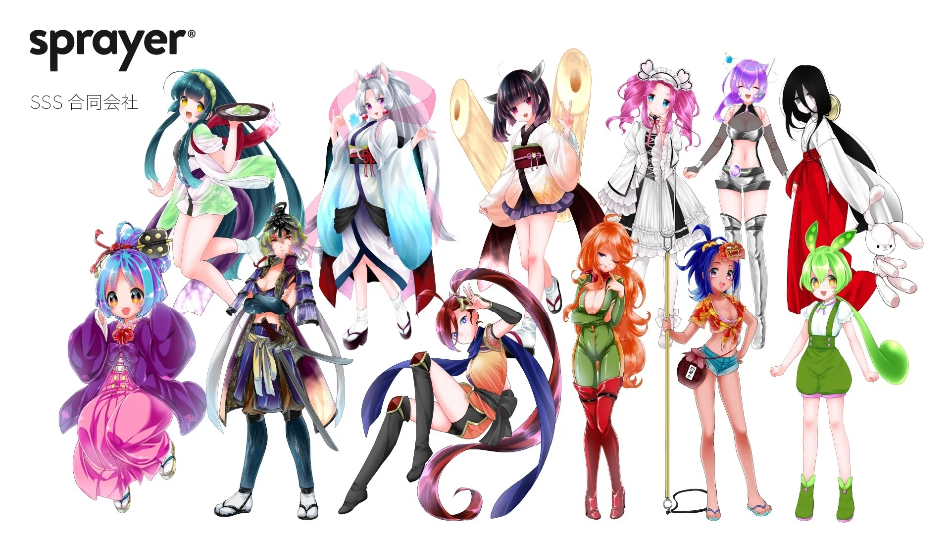 news】音声合成ソフトのキャラクター25体が利用可能になりました