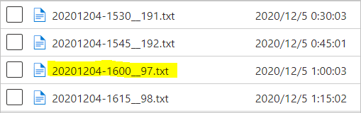 数が減った BLOB 名称