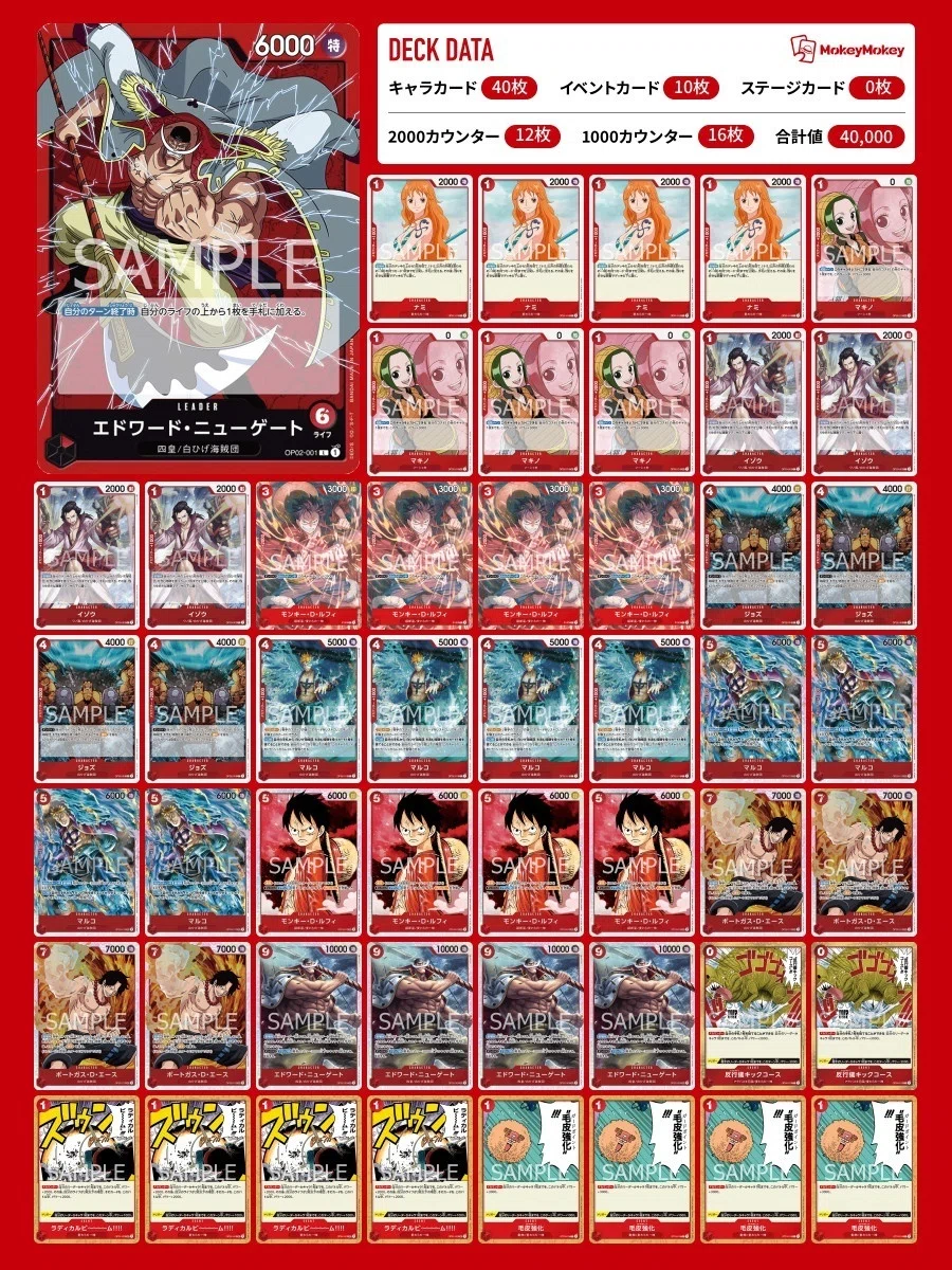 ワンピースカード】赤ニューゲート解説【全文無料】｜ばんちき