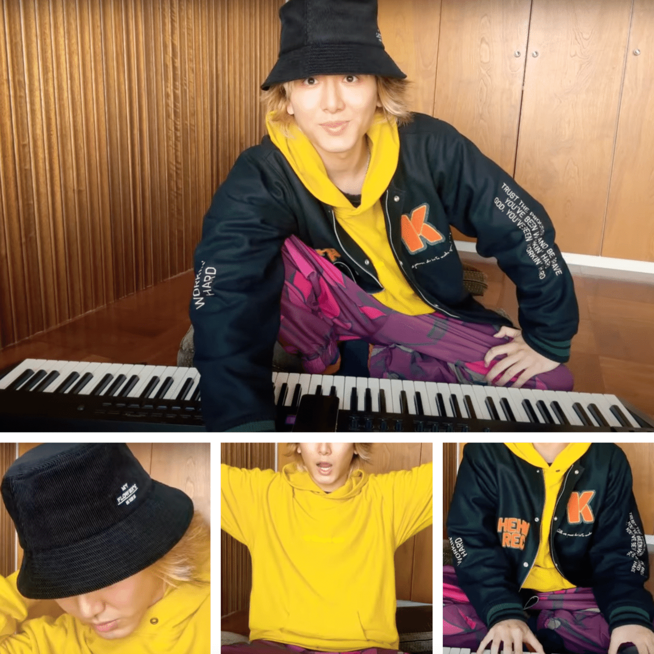 藤井風 Workin' Hard スタジャン ショート