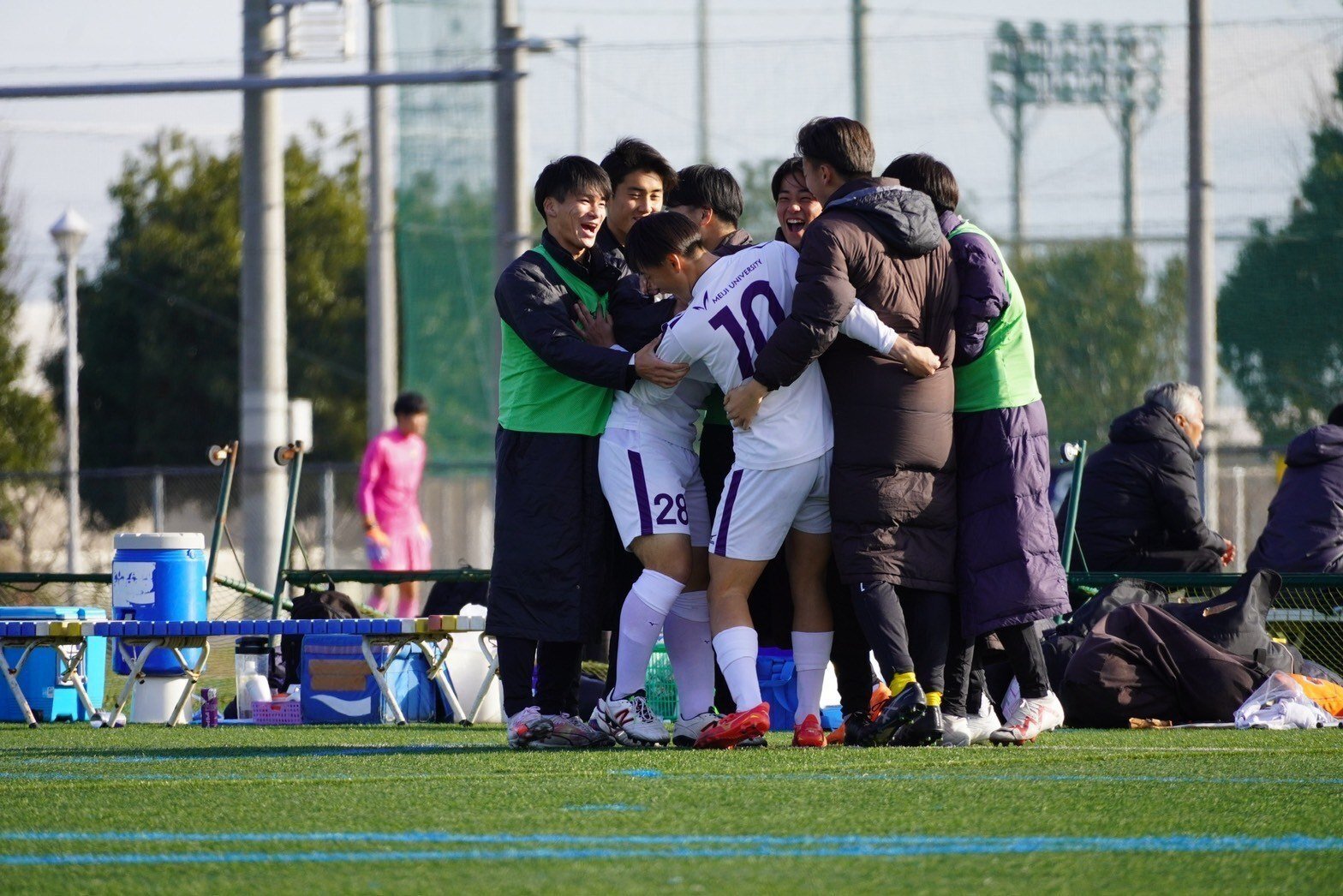 全日本大学サッカー新人戦 グループリーグ vs札幌大学｜明治大学体育会