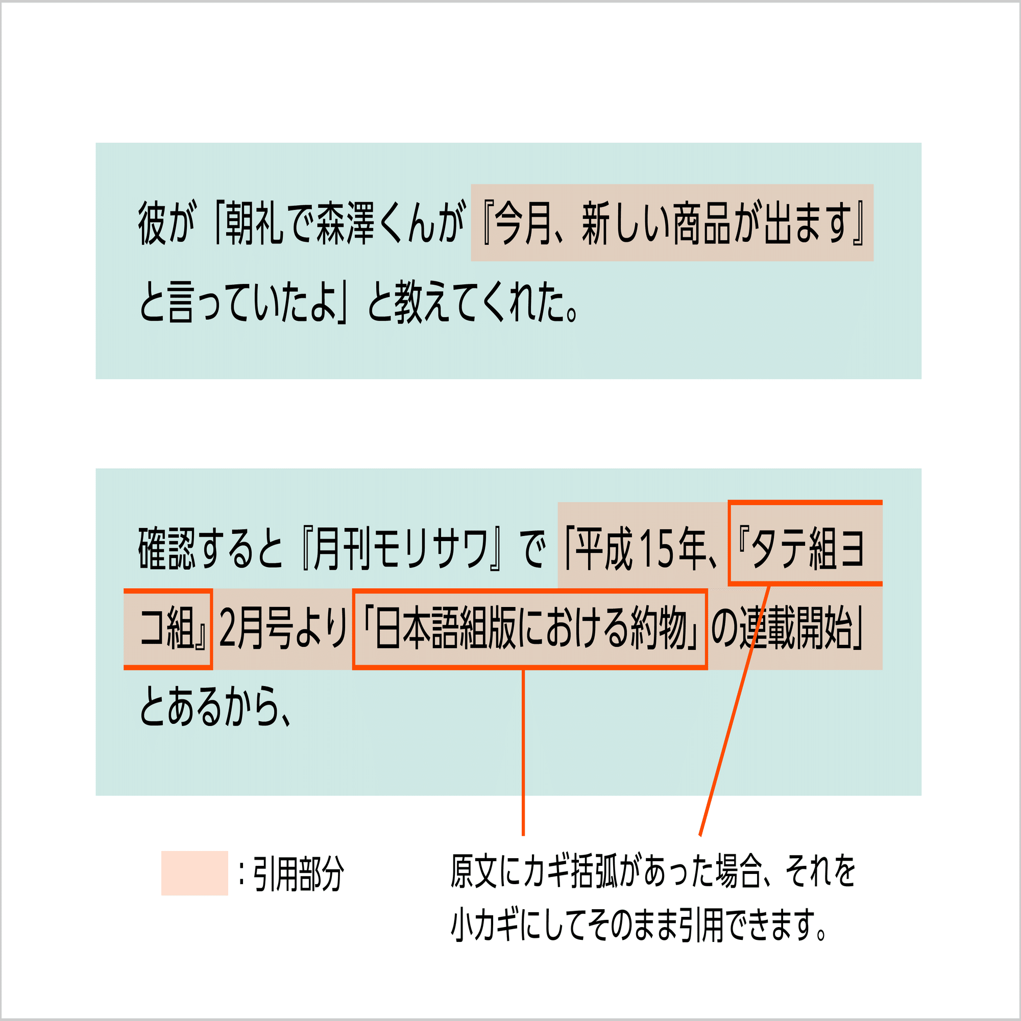 なんとなく使っていませんか？ 括弧の種類と使い分け｜モリサワ note編集部 