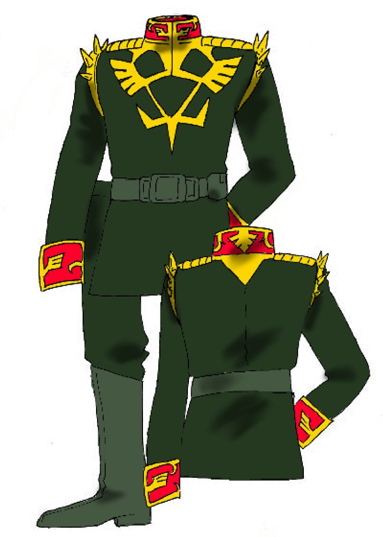 ガンダム制服図鑑｜ジオン公国軍（0079）｜飛田カオル@宇宙世紀