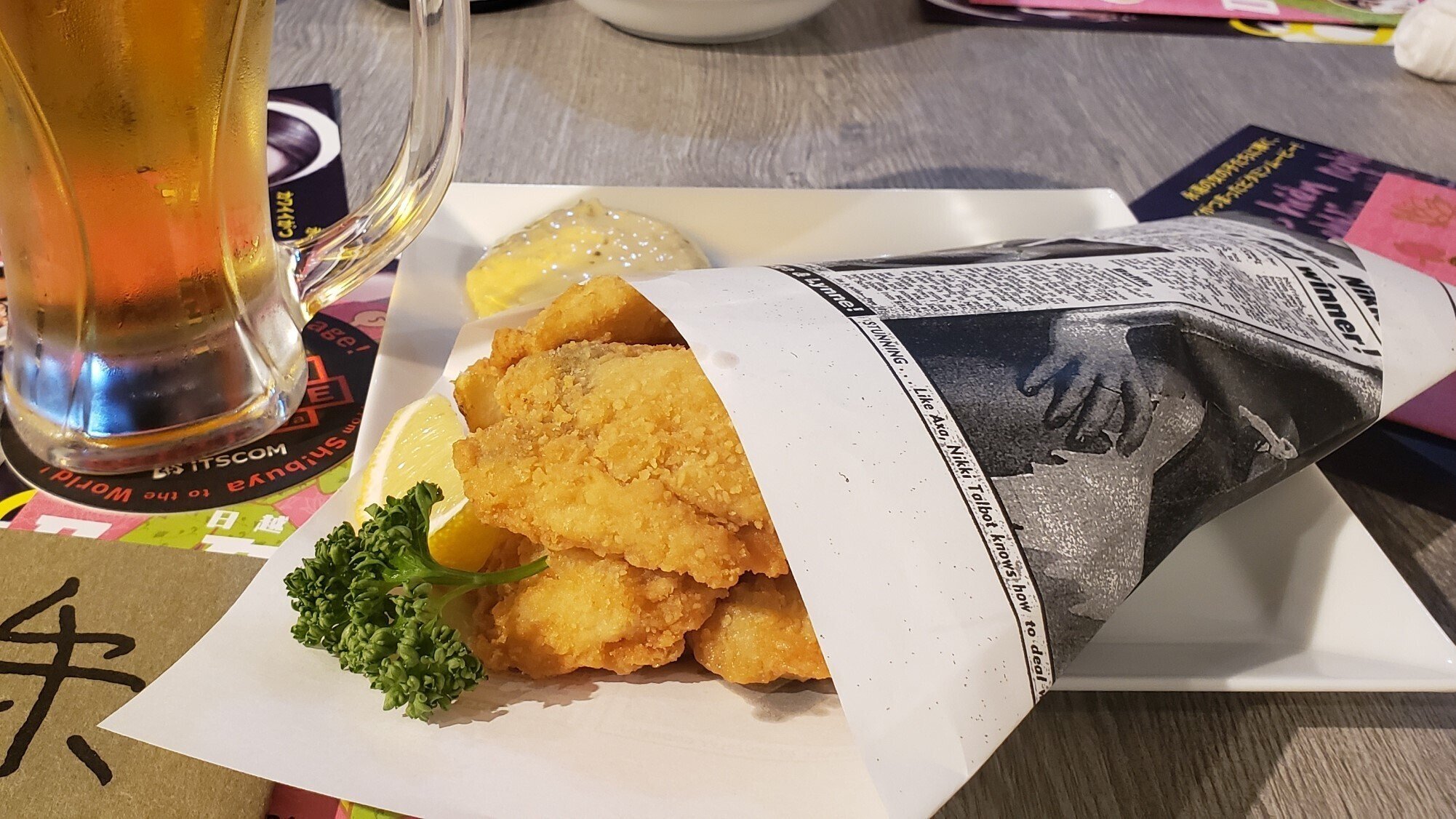 石神井で「フィッシュ＆チップス」｜pakashi89