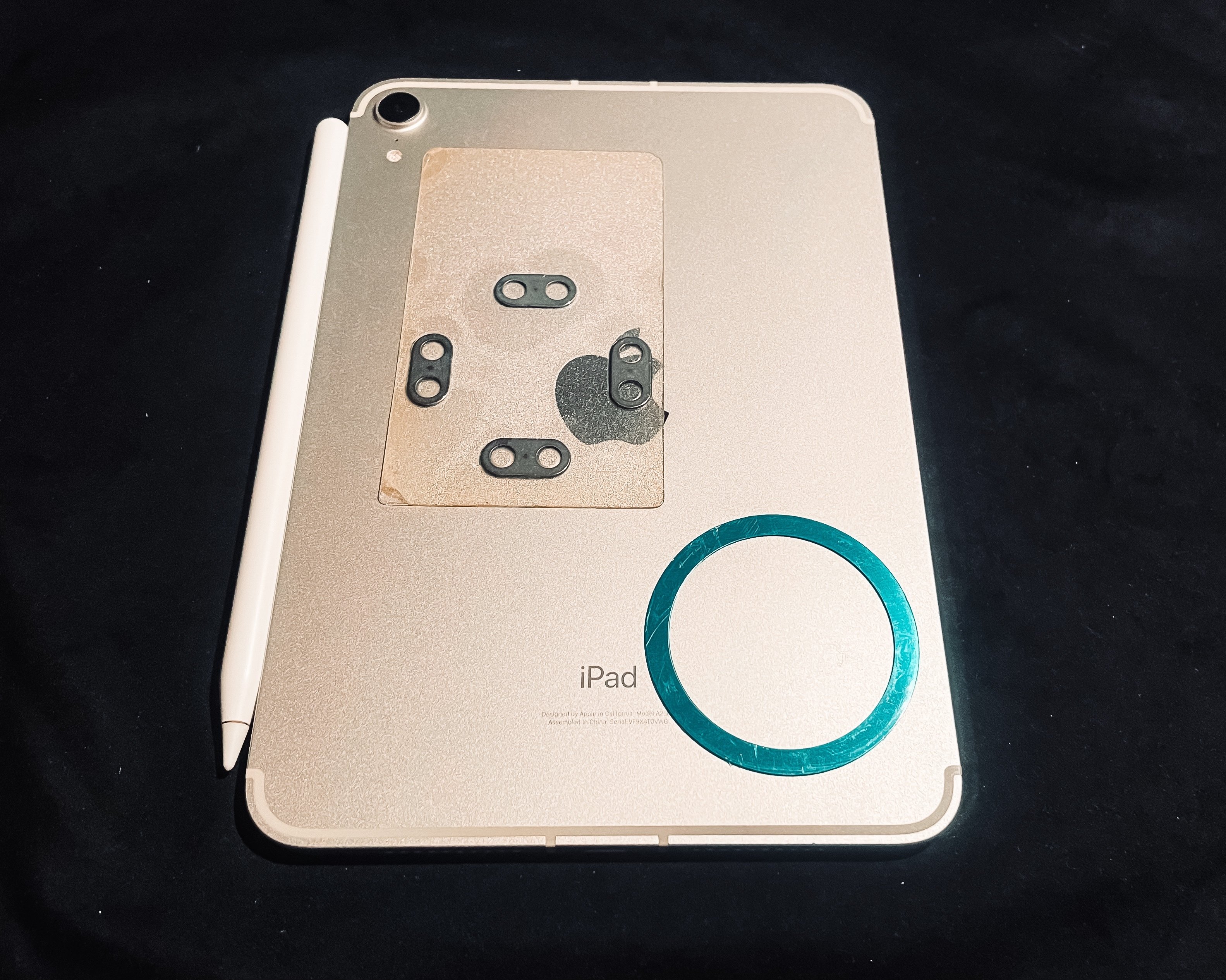 iPad mini 第６世代, Wi-Fi, 64GB, バンカーリングカスタム iPad mini6を裸族運用＆Majextand＆バンカーリング構成に変え