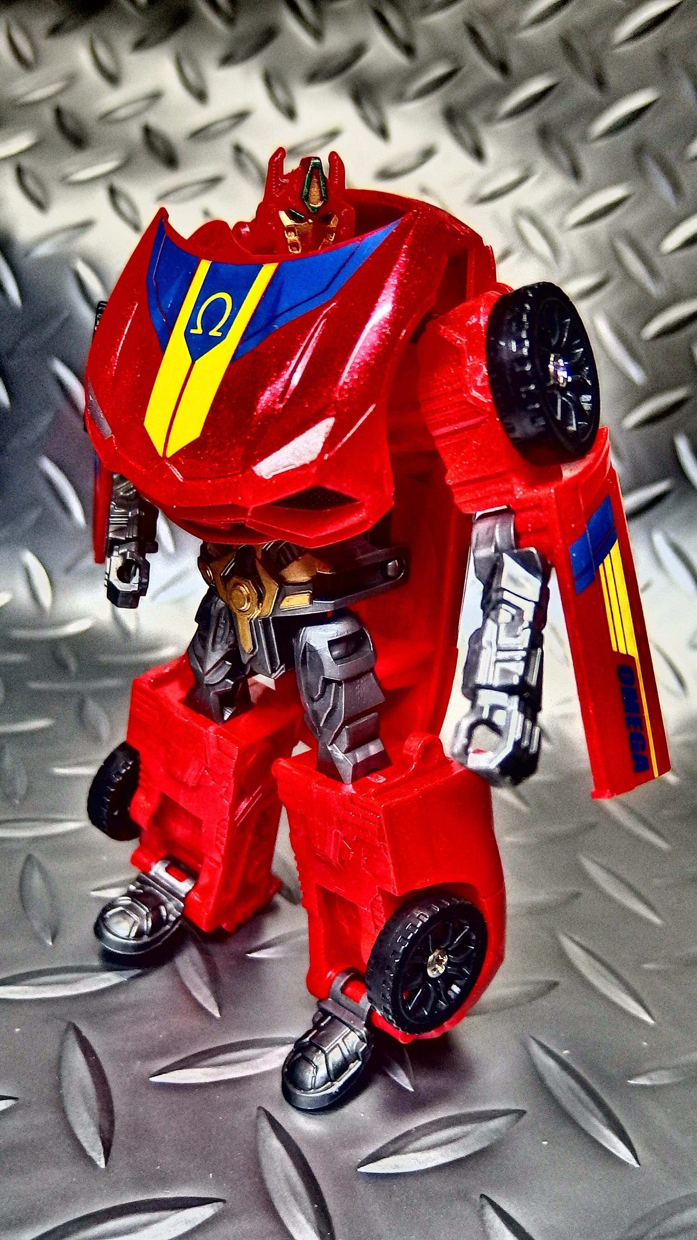 フックトイ][変形ロボ]卓上玩具レビュー260 豪速神 オメガ(神シリーズ