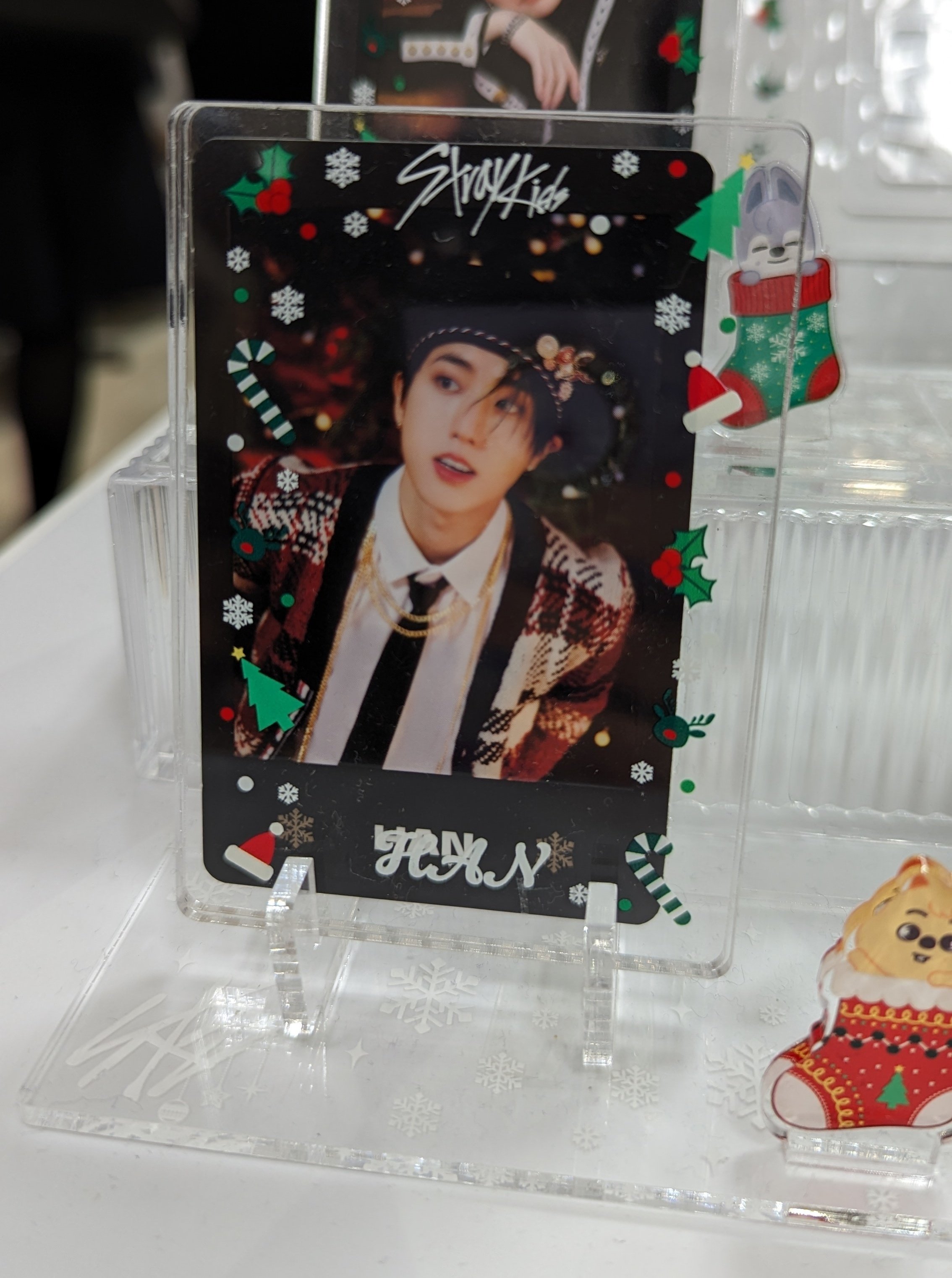 StrayKids スキズ ポップアップ フォトカードスタンド アイエン　イエニ Stray Kids - stray kids スキズ ポップアップ ヒョンジン フォト