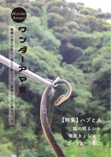 amamiページ 鹿児島県の離島・奄美群島をテーマとしたフリーペーパー『ワンダー