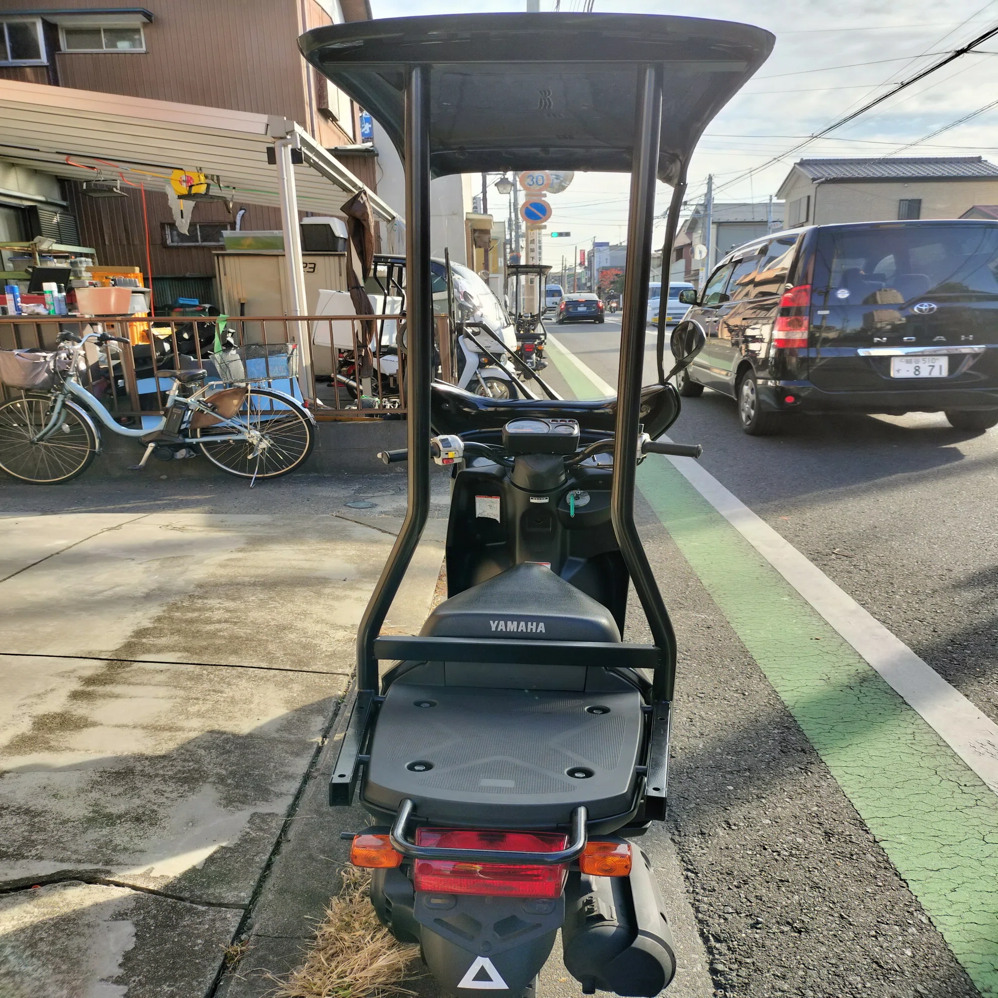 ご成約致しました】UA08J 60ccボアアップ 帝都産業ルーフ ブラック塗装 