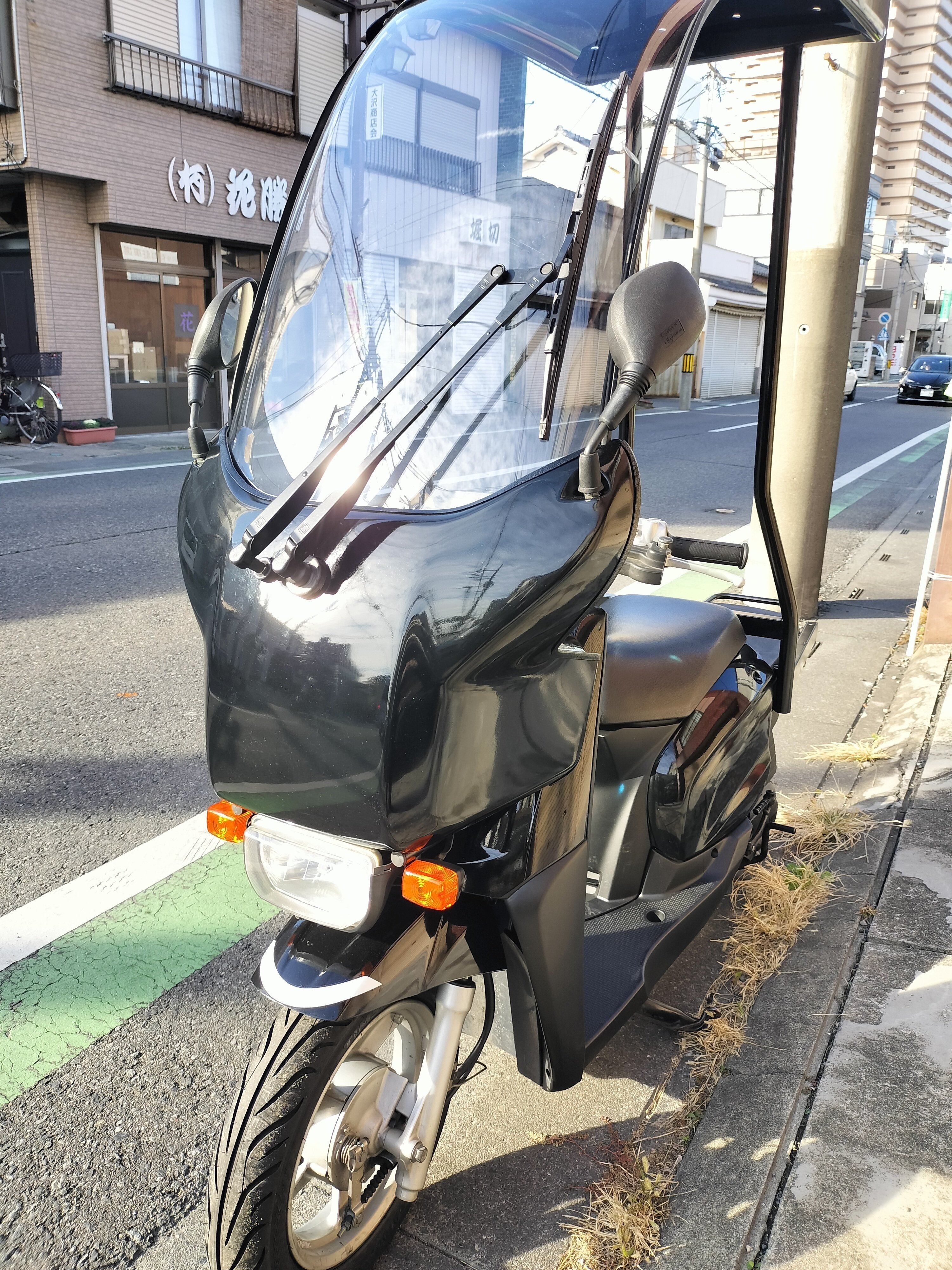 ヤマハ ギア 帝都産業ルーフ付き UA08J FI車 ご成約致しました】UA08J 50cc 帝都産業ルーフ｜suzukimotors