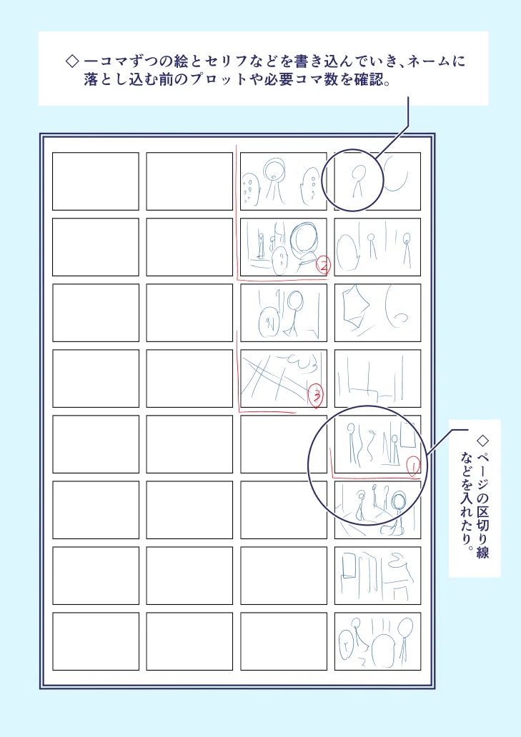 漫画の描き方のコツ備忘録vol.13【ネーム・プロット編】【話作り】⑤ 