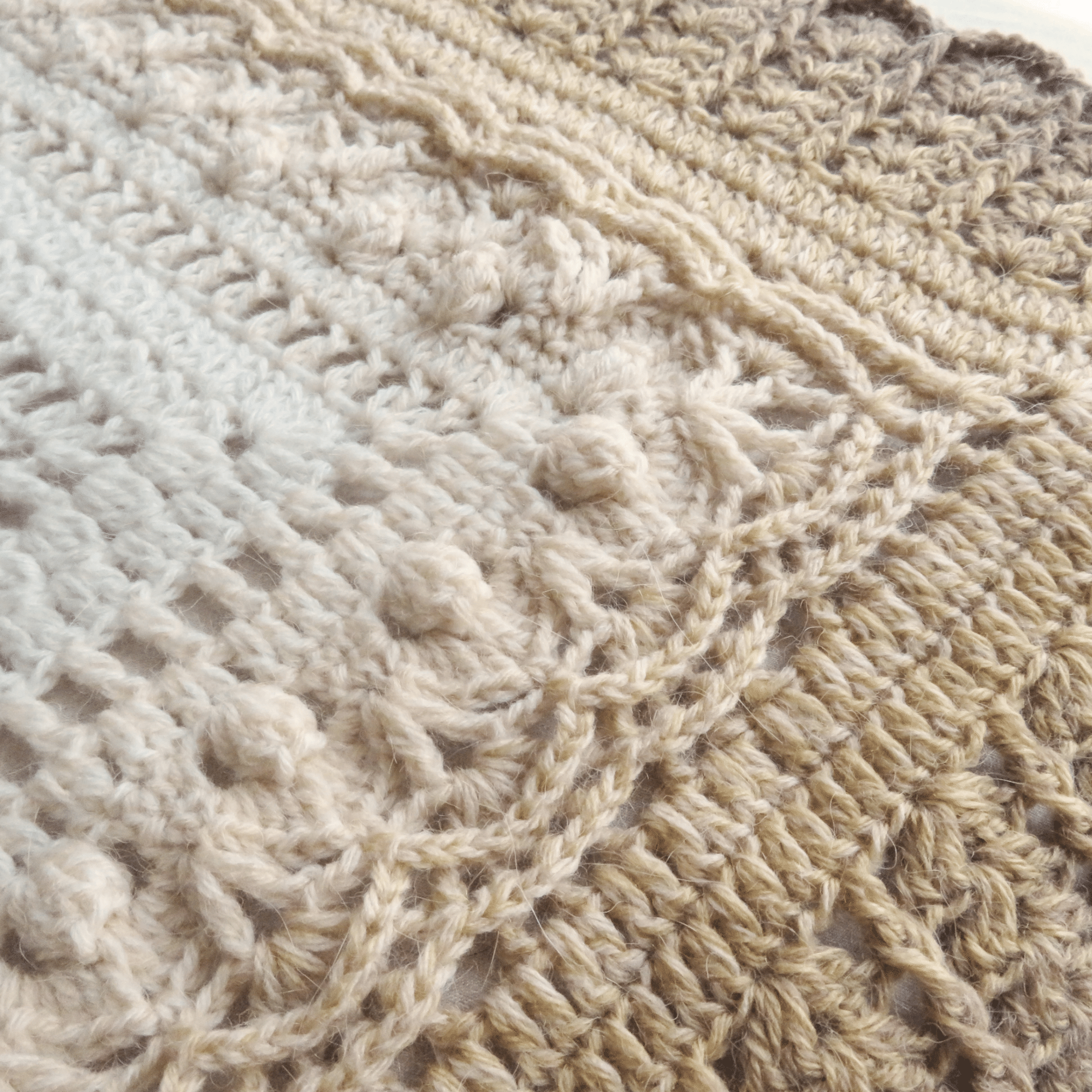 Pattern / Flower Mandala Blanket｜笠石あき--かぎ針編み・レース編み