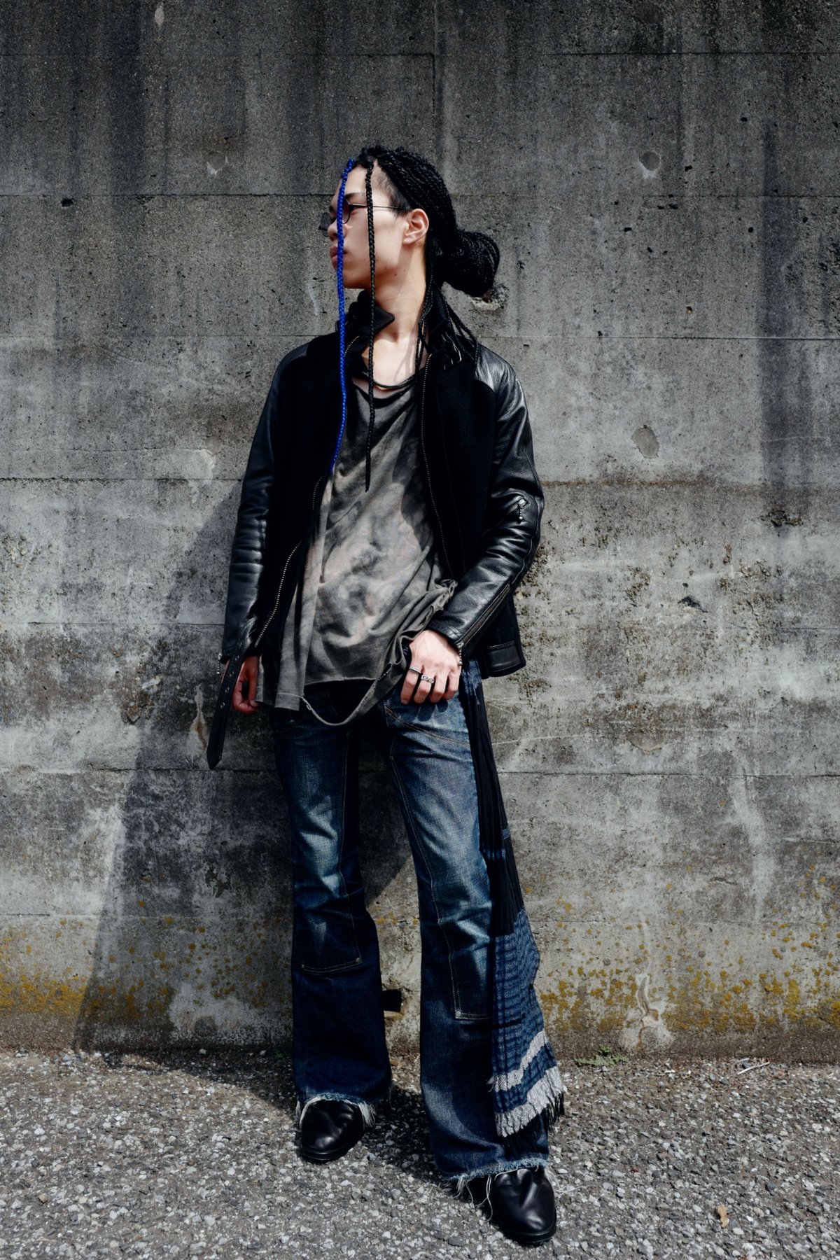 サイズ2】COMOLI 24SS レザージップブルゾン 試着のみ タグ有り
