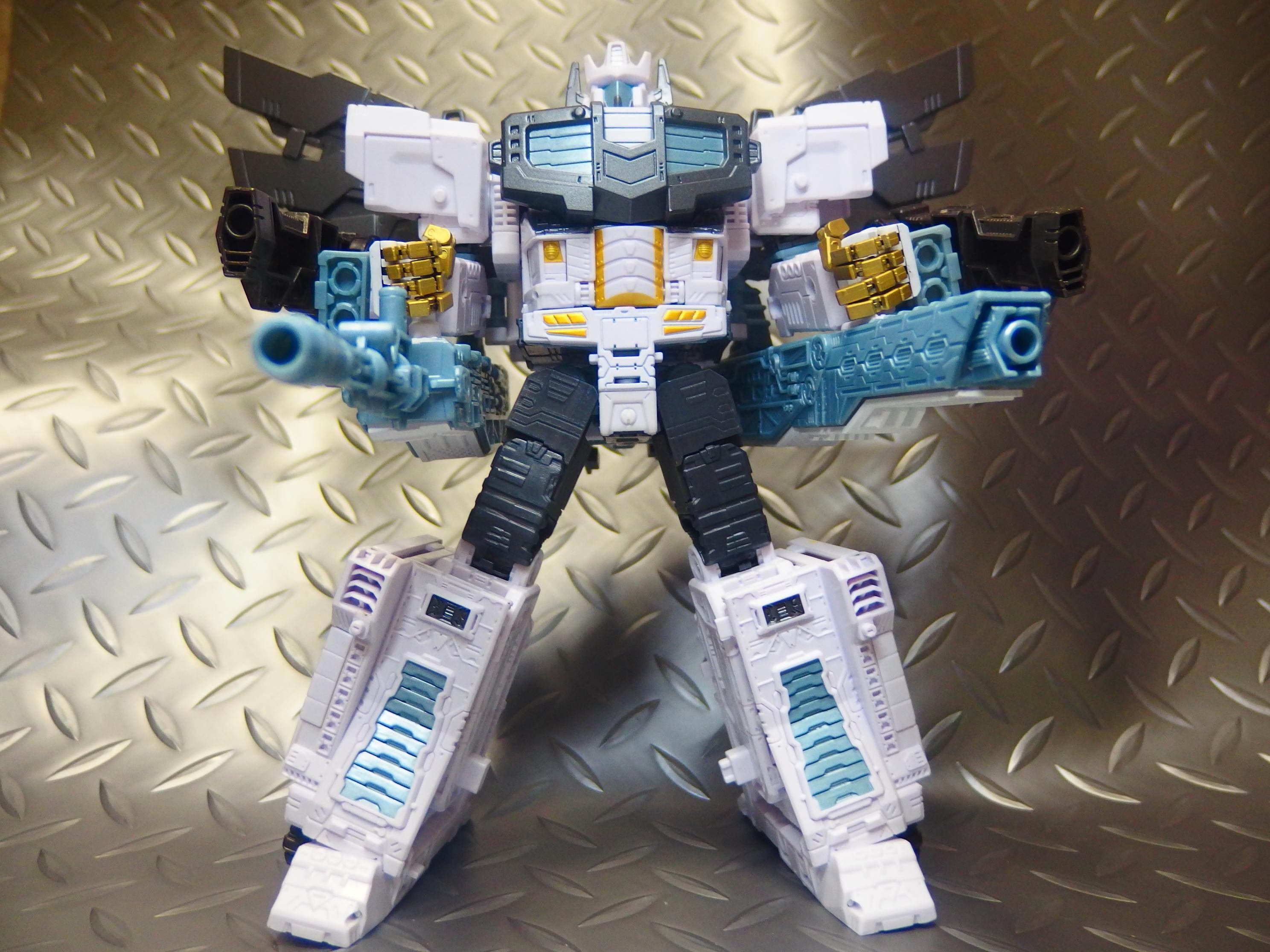 変形ロボ][中国玩具]卓上玩具レビュー316 ノヴァプライム・アドオン+