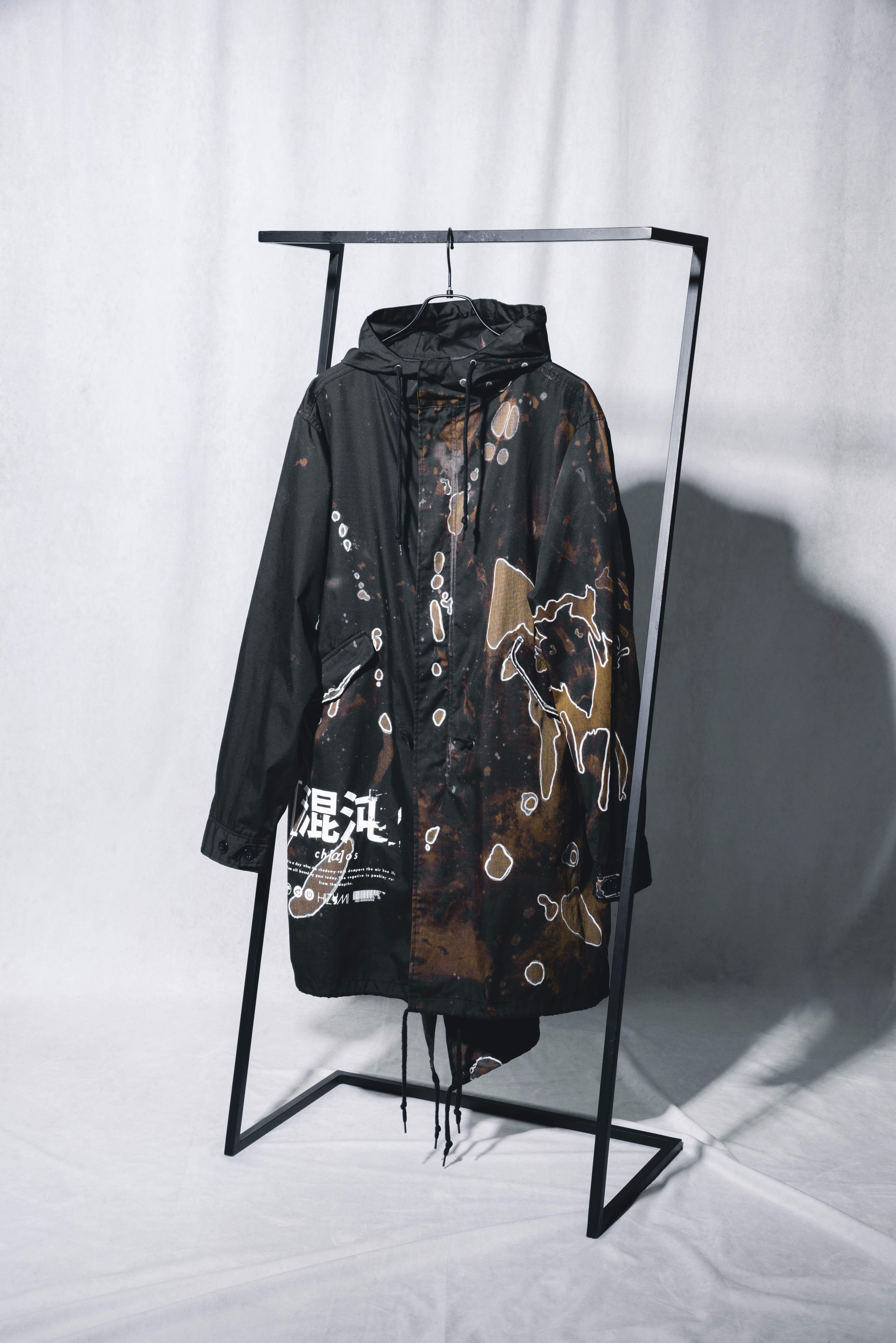 歪hizumiブルゾン 限定販売】蒼が織りなす蜃気楼のライトブルゾン | 歪hizumi