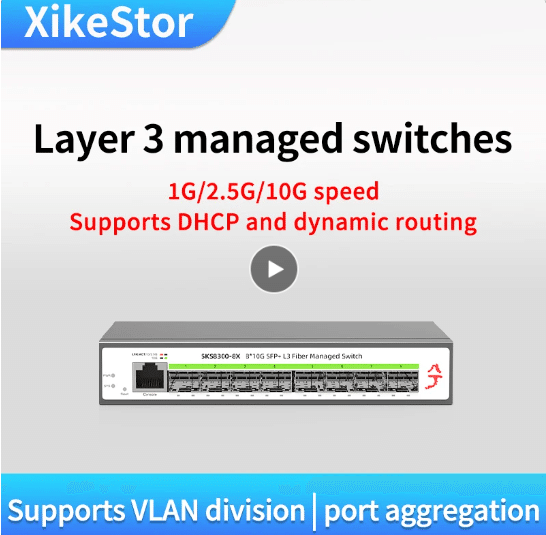 AliExpressで売っている激安の8port SFP+(10GbE)のスイッチング AliExpressで売っている激安の8port SFP+(10GbE)のスイッチング