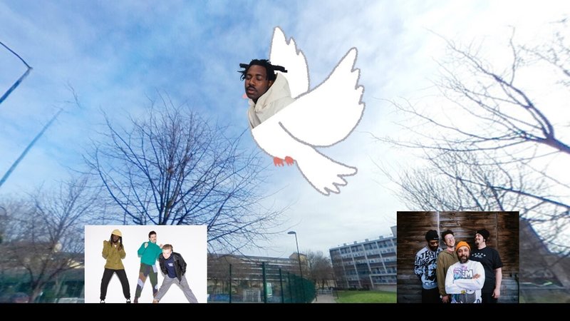 black midiやSpeakers Corner Quartetがいるサウスロンドンの街を飛んでいる鳥になったSampha。
