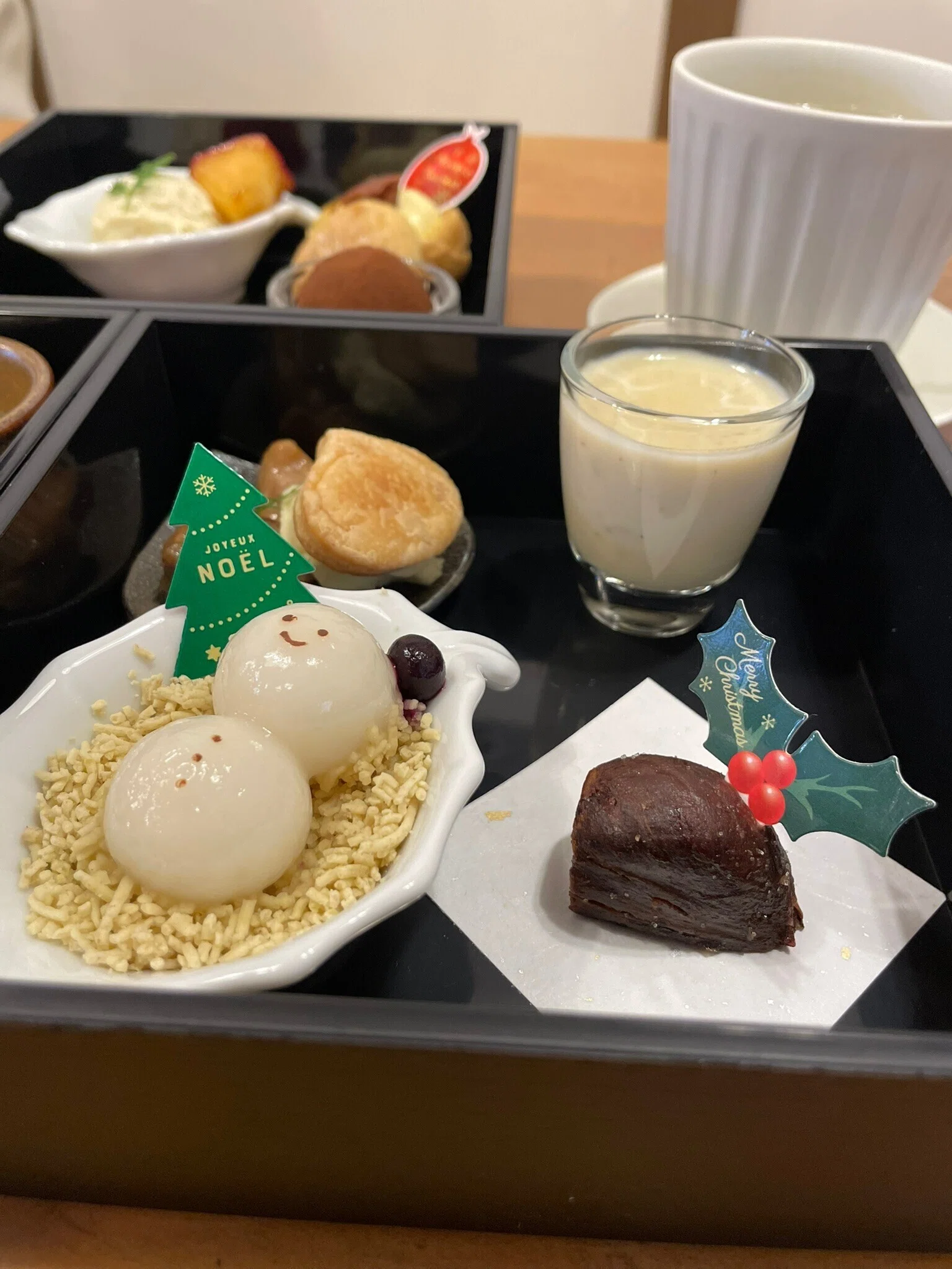 クリスマスを栗で彩る『栗deクリスマス三段重』＠和栗やに行ってきまし