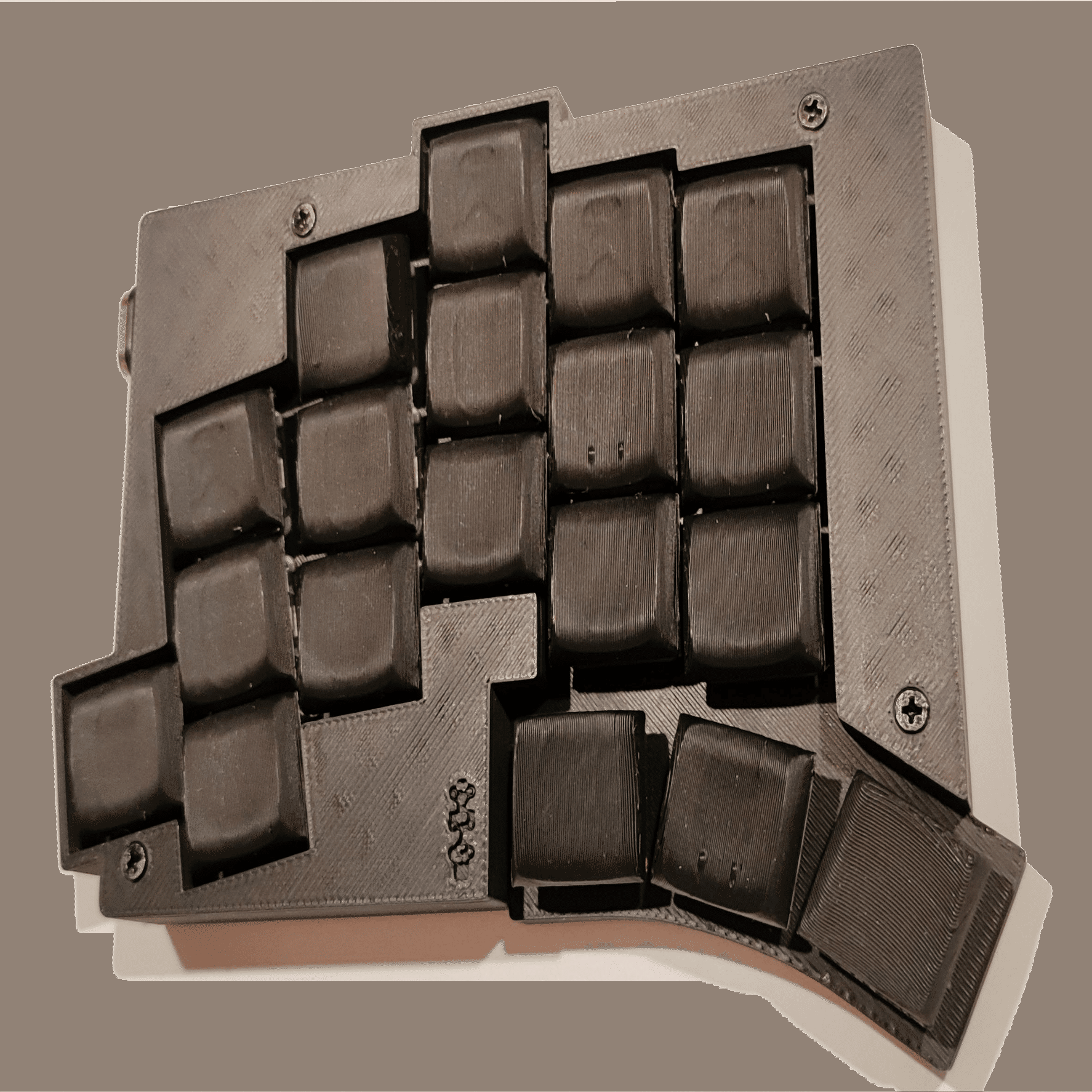 Totem X キーボード 有線 Pink軸 QMK 自作 Totem X キーボード 有線 Pink軸 QMK 自作 - メルカリ