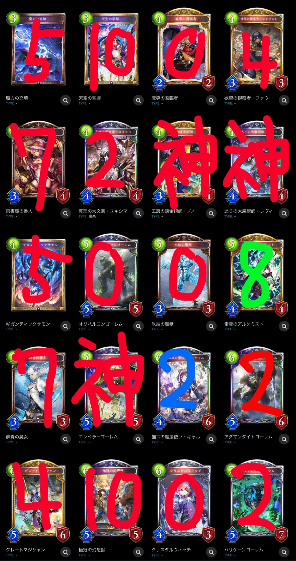 WINTER CUP 2023 オールスター2Pick蓮華点数表 ｜蓮華