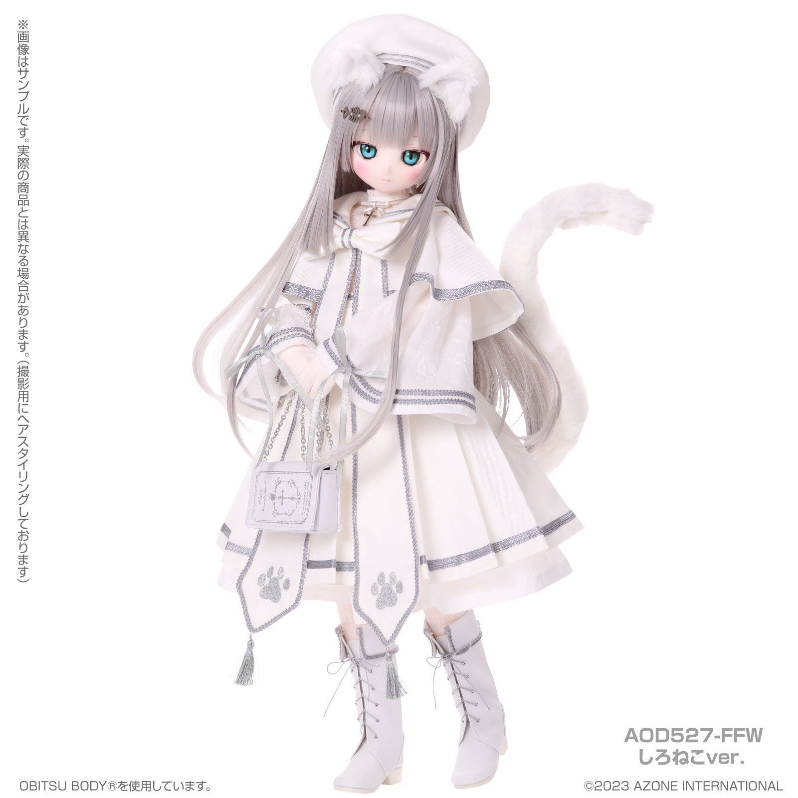 ②猫の日♡限定m(=✧ω✧=)m✧ ✧ ✧ 白猫♡白猫　猫ひな人形 ALL ITEM | Hermeow's Shop