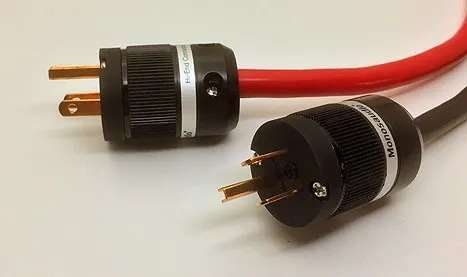 オーディオ用電源タップ ノイズフィルター付　レビトンコンセントケーブル110cm オーディオ用電源タップ ノイズフィルター付 レビトンコンセント