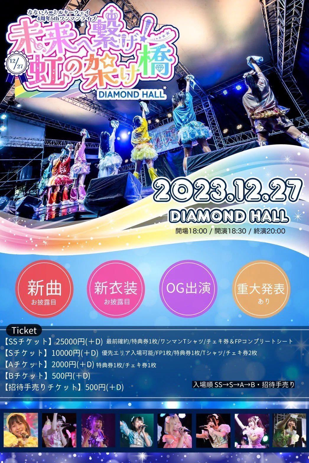 セルフアイドルグループの大挑戦！「ななミルダイホワンマン」に向けて