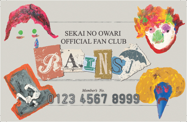 SEKAINOOWARI ファンクラブ FC RAINS会報 セカオワ 全セット SEKAI NO OWARI オフィシャルペーパーファンクラブ「R.A.I.N.S
