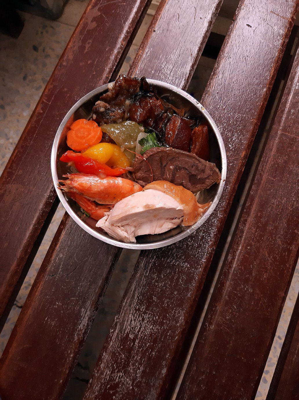 今日の台湾基督長老教会のお昼ご飯｜Go chiong