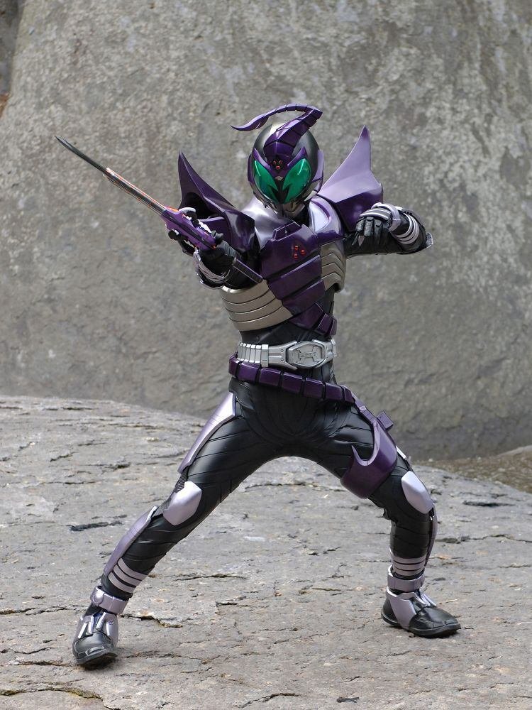仮面ライダーサソード 変身剣 サソードゼクター 改造品 延長刃