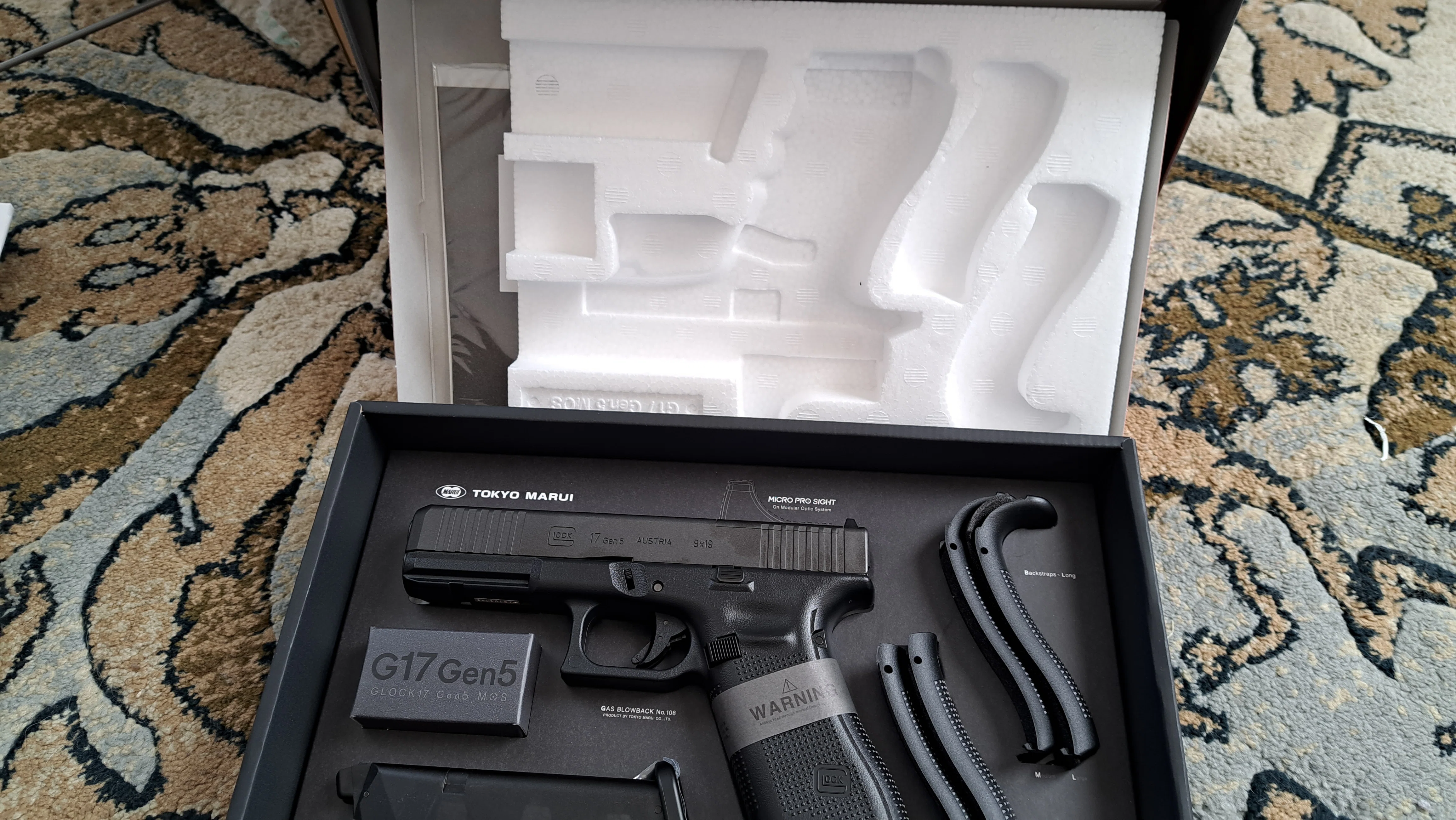 東京マルイ G17 Gen5 MOS ガスガン エアガンレビュー GLOCK グロック｜郭公