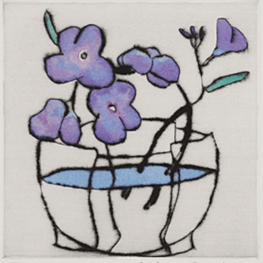 リチャード・スペア チューリップ オレンジ  版画 Rechard Spare リチャード・スペア チューリップ オレンジ 版画 Rechard Spare