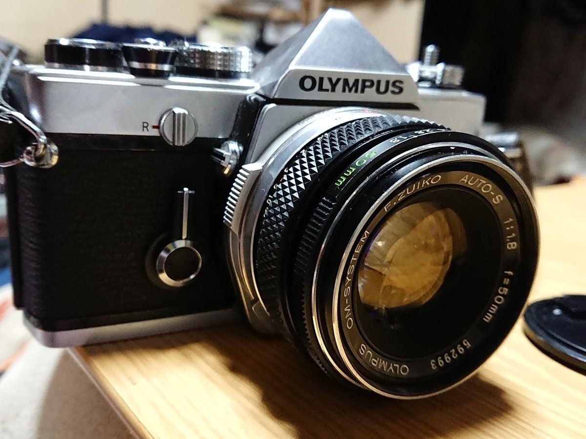 オリンパス OM-1 ペンギンカメラ 動作確認OK フィルムないため オリンパス OM-1 ペンギンカメラ 動作確認OK フィルムないため