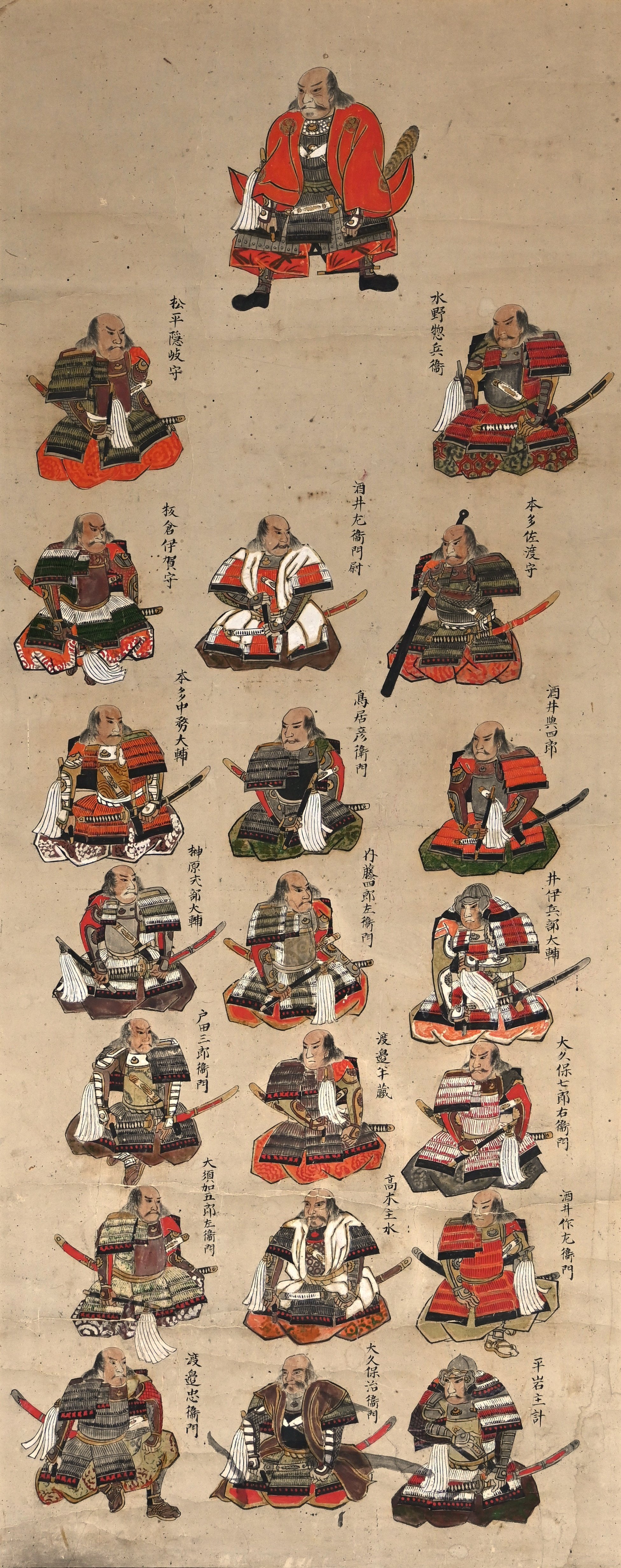 徳川家康二十将図｜山家屋