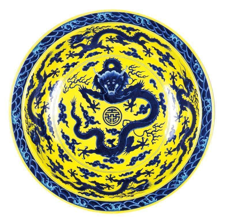 中国美術 龍図蓋物 高さ約20g㎝ 東Y7-0331②タヒチ 中国美術 龍図蓋物