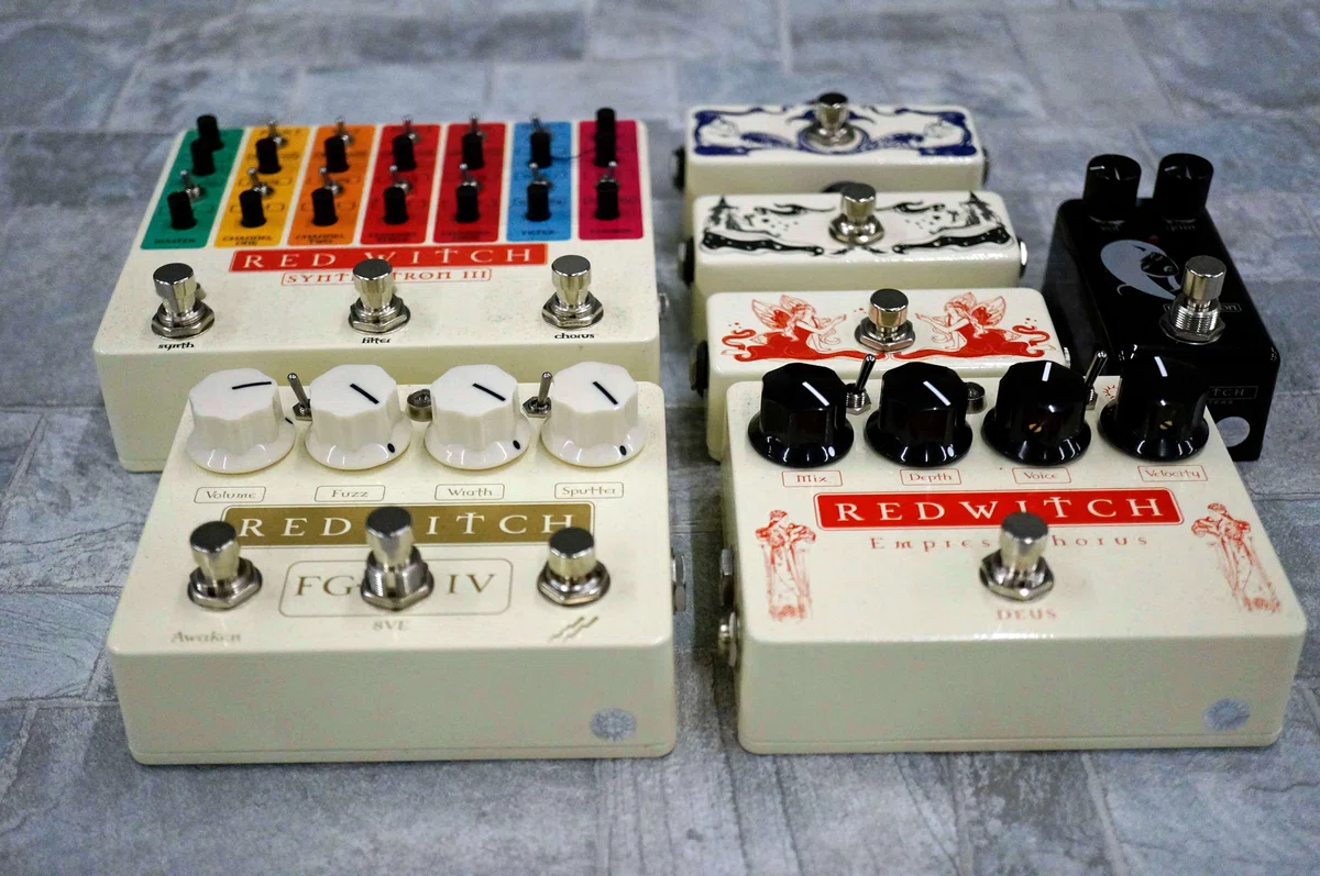 RED WITCH FUZZ GOD エフェクター ファズ 動作品 ※注意あり