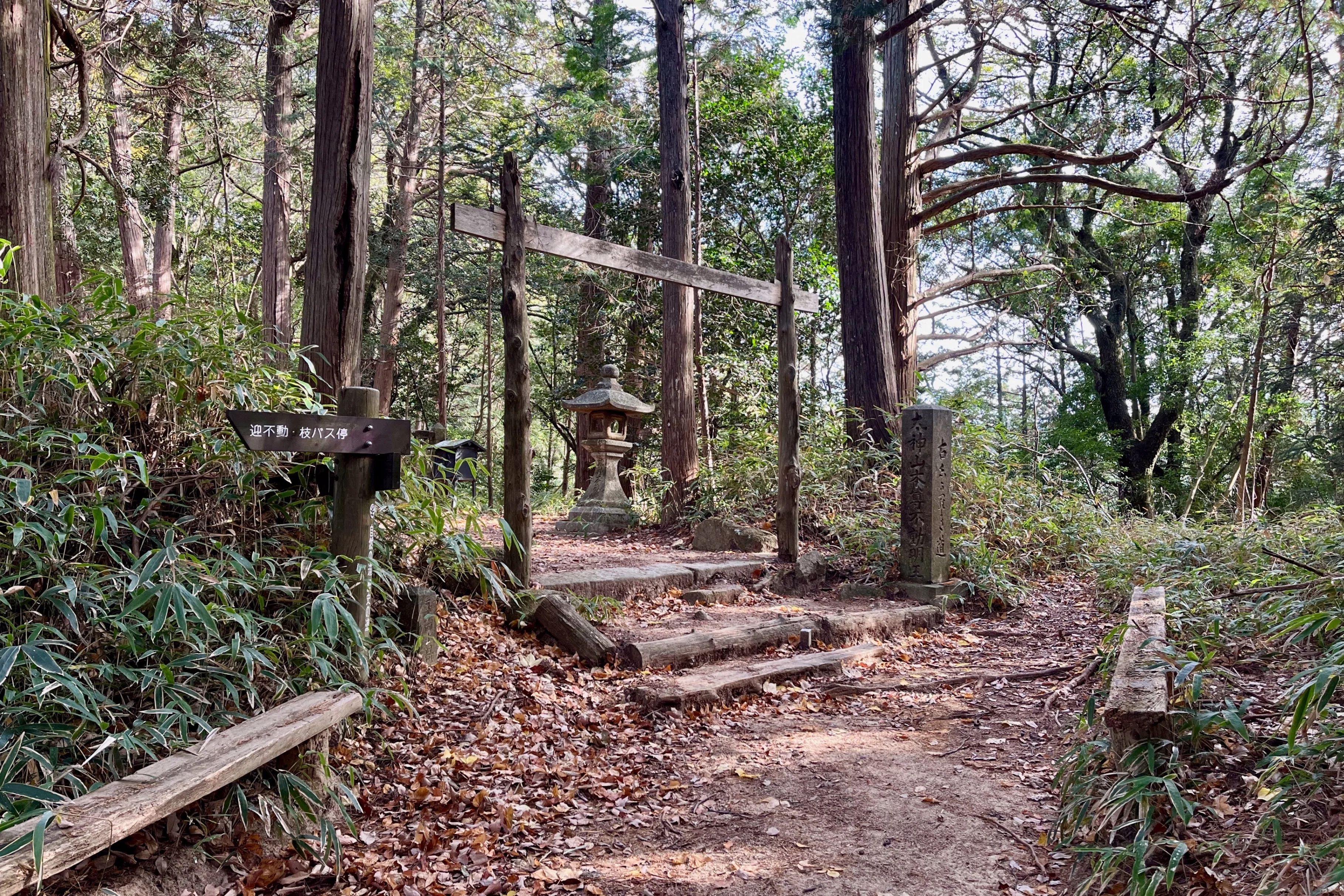 東海自然歩道_18｜石山寺から太神山を経て紫香楽宮跡へ｜かぼちゃかべ