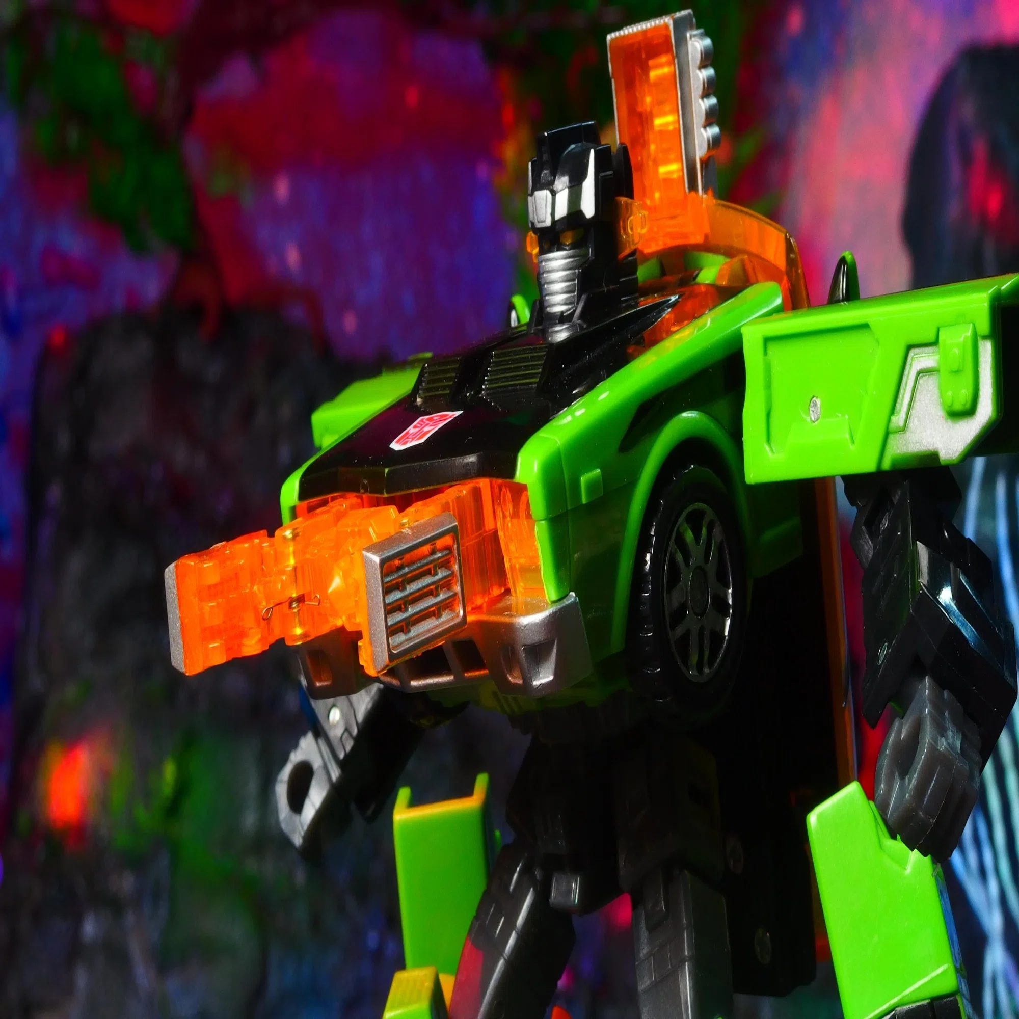 変形ロボ][アメトイ]ジオラマ玩具レビュー351 ダウンシフト 
