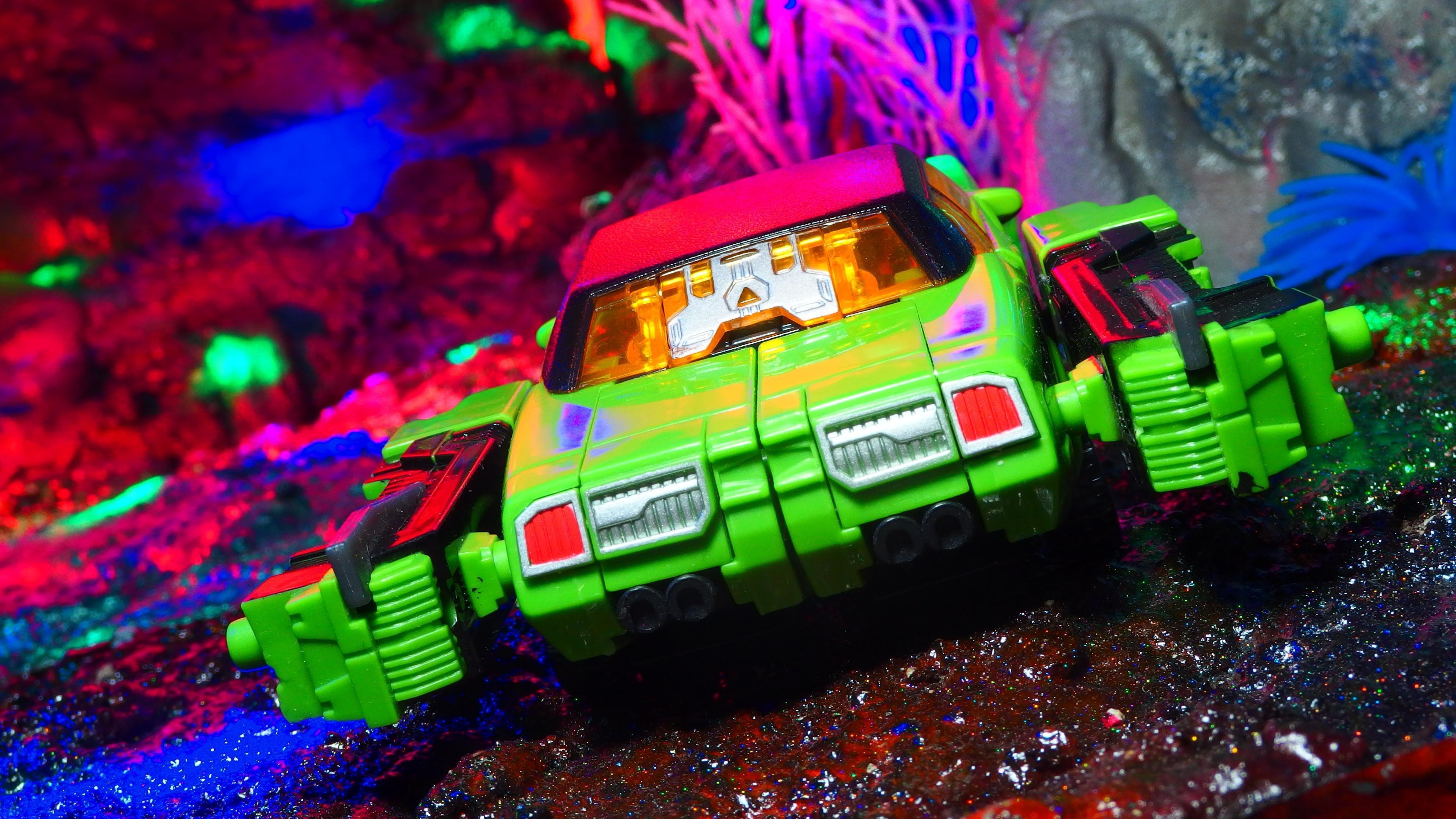 変形ロボ][アメトイ]ジオラマ玩具レビュー351 ダウンシフト